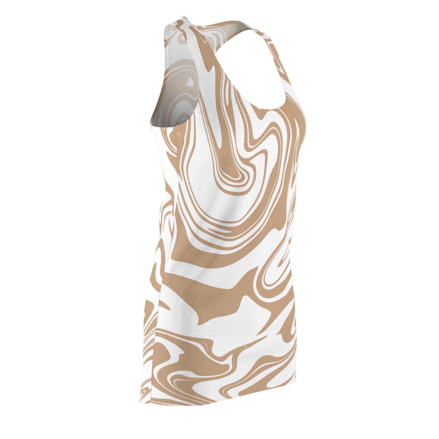 Marmor Racerback Kleid – Exklusives Sommerkleid