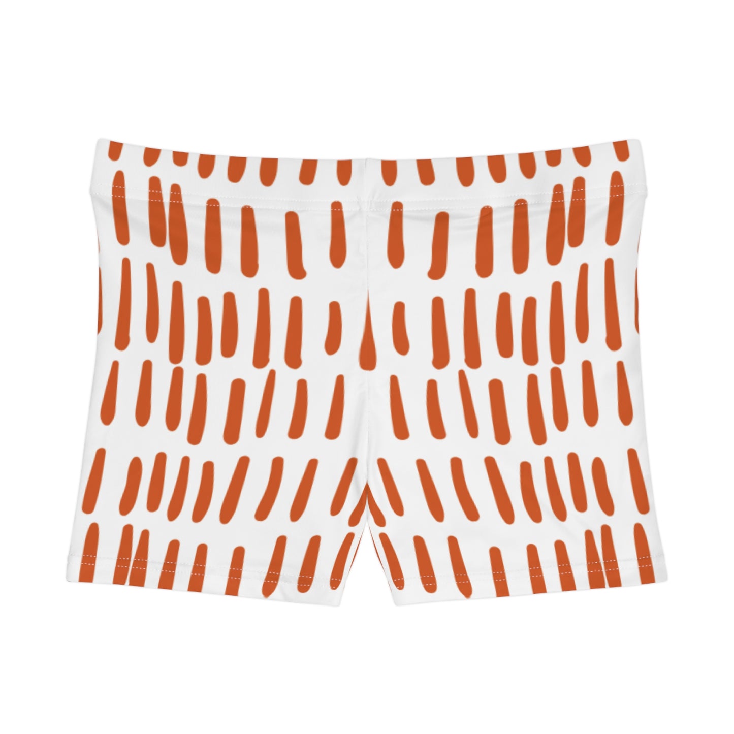 Damen Shorts Rost Orange Minimal Sommer Casual Activewear