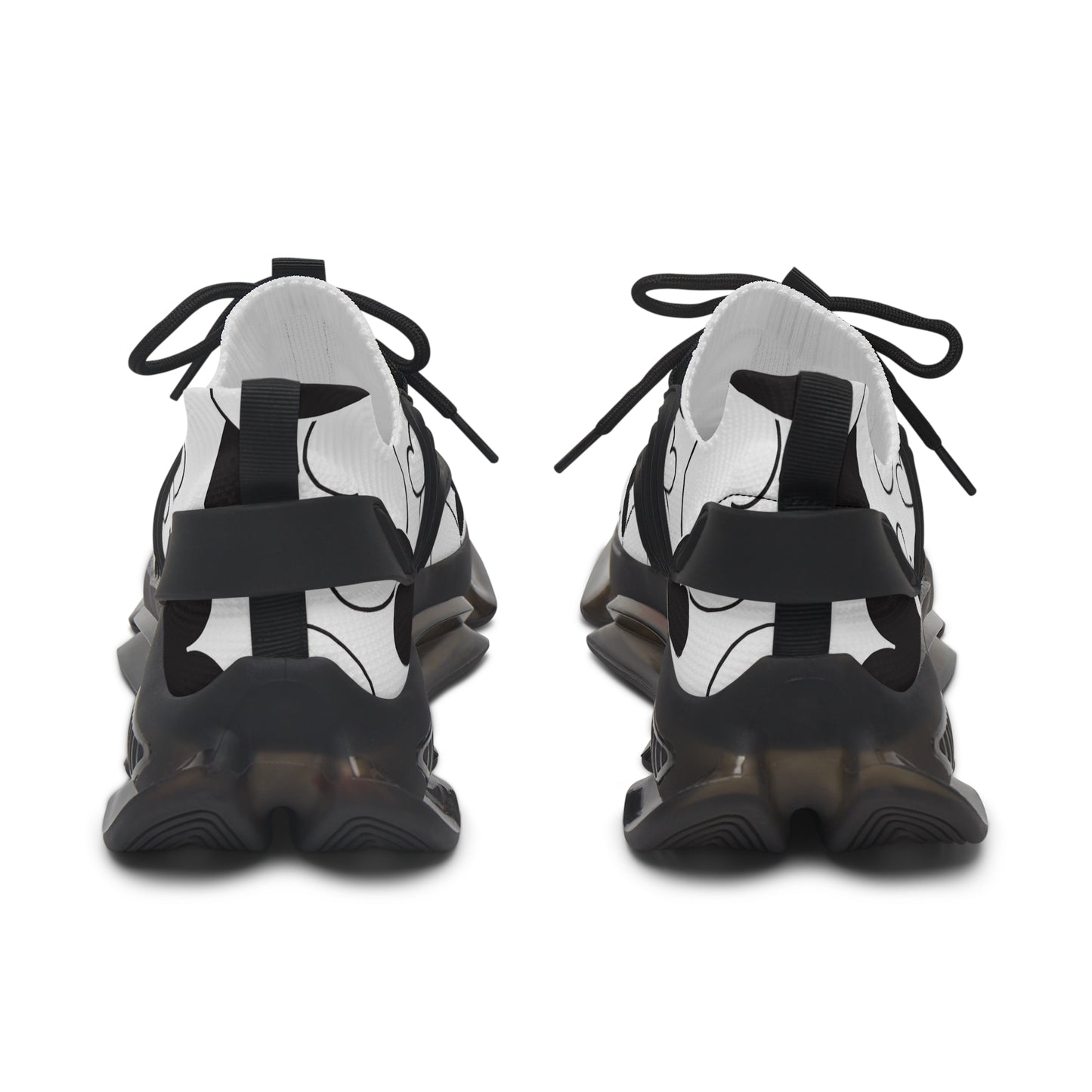 Damen Sneaker mit Herzmuster – Stylische Sportschuhe