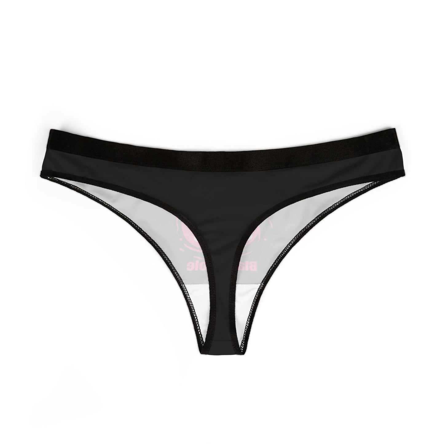 Damen Thong Unterwäsche Bequeme Atmungsaktive Slips Black Hole