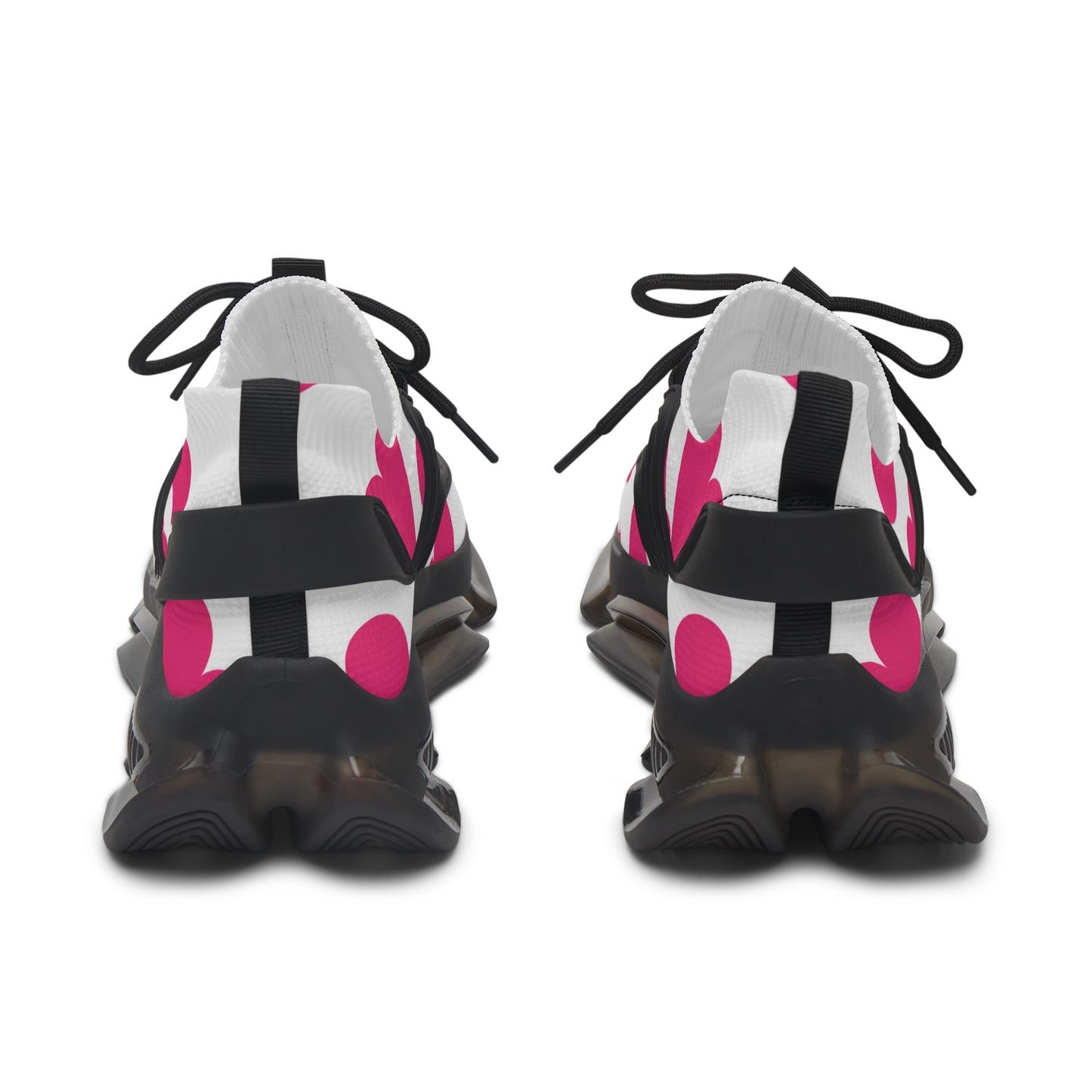 Damen Sneaker mit Herzmuster – Stylische Sportschuhe