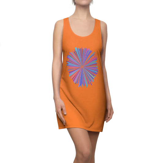 Crusta Racerback Kleid mit Aquarell-Muster – Sommerkleid, elegant & leicht
