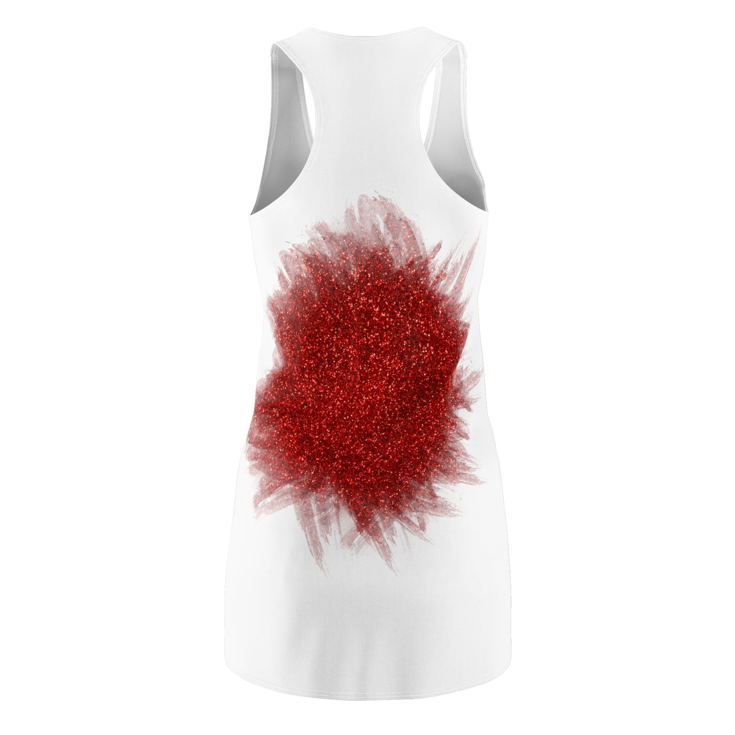 Rot Sparkle Racerback Kleid – Stylishes Partykleid