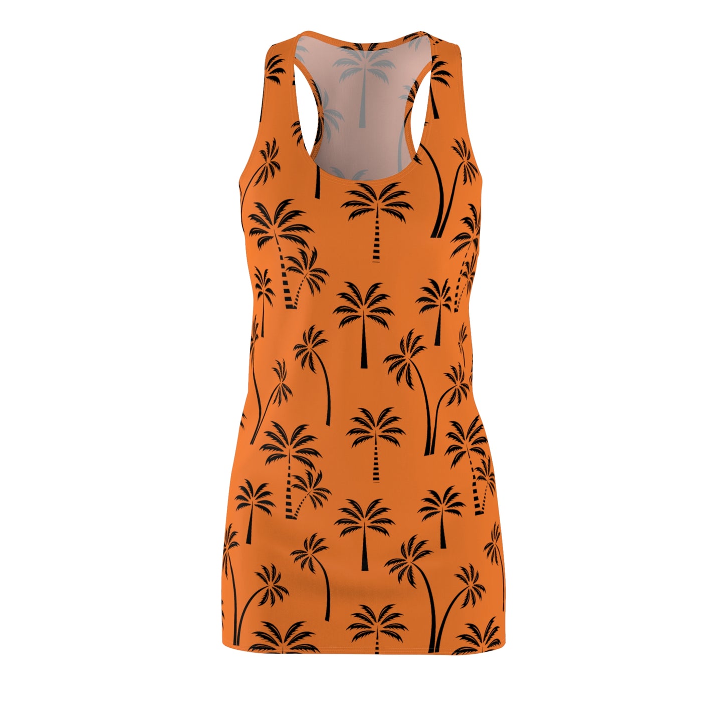 Crusta Palmen Racerback Kleid – Leichtes Sommerkleid