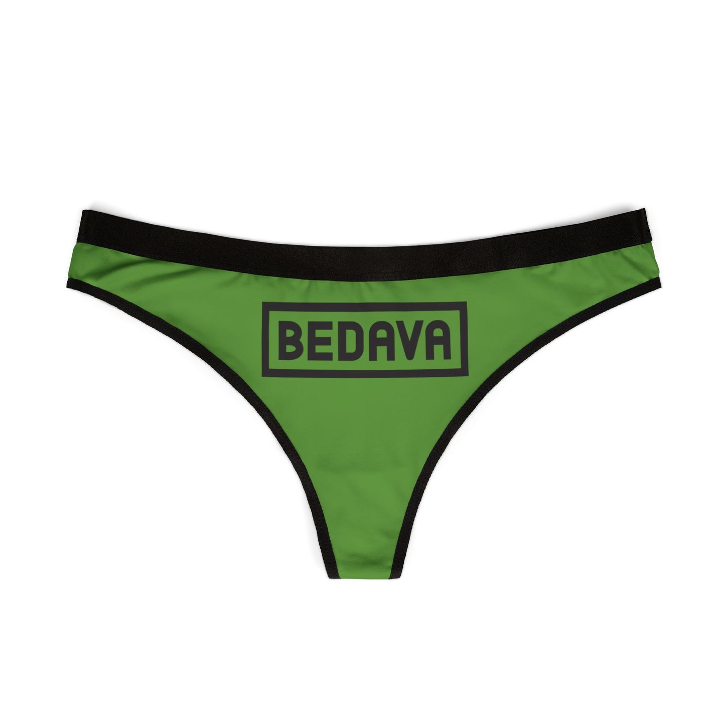 Damen Thong Unterwäsche Bequeme Atmungsaktive Slips BEDAVA Print