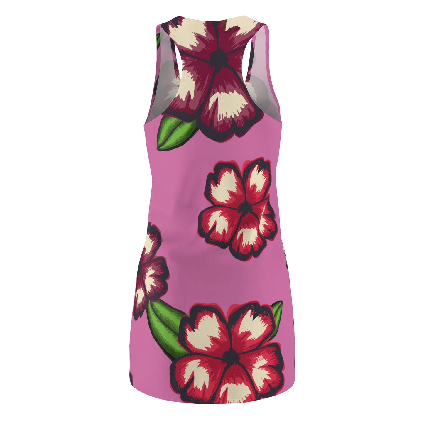 Rosanes Hibiskus Racerback Kleid – Stylishes Sommerkleid