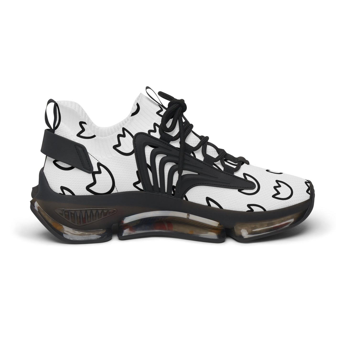 Damen Sneaker mit Tulpenmuster – Stylische Sportschuhe