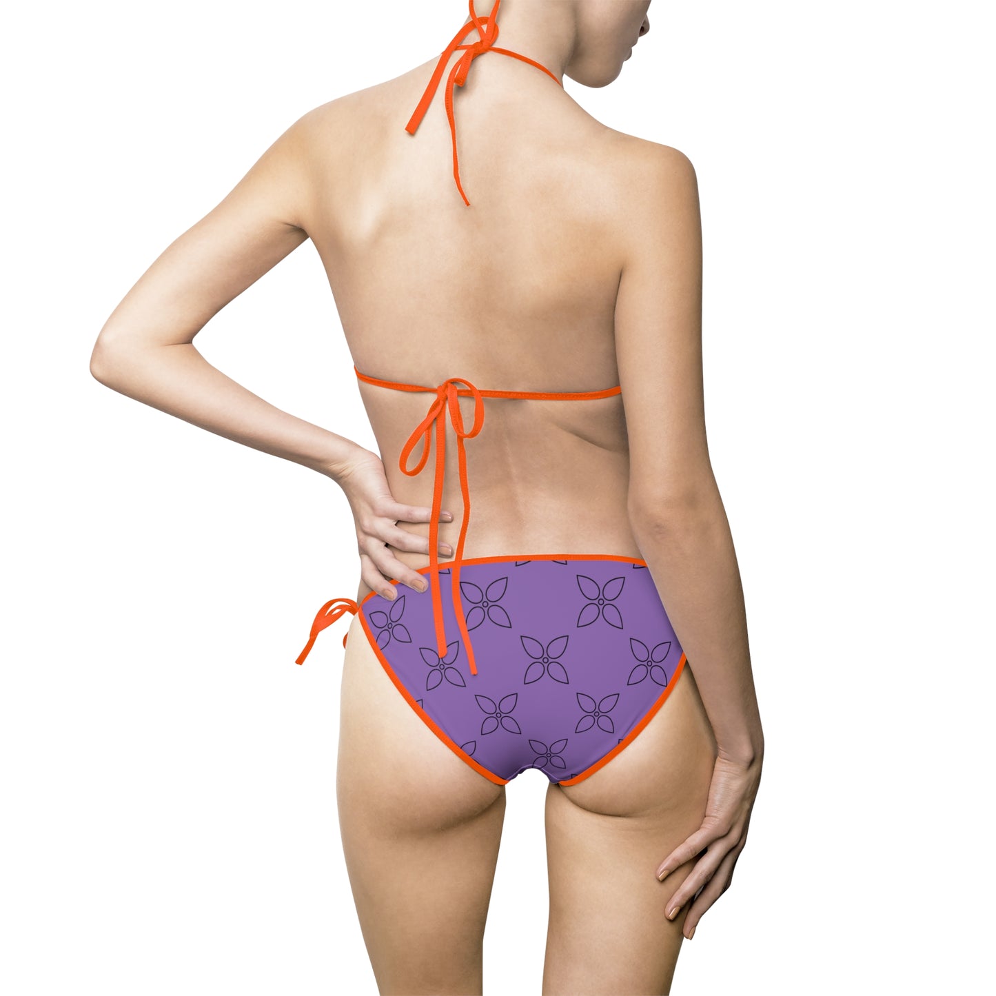 Chic Bikini Set – Elegant & Trendy Badeanzug lila