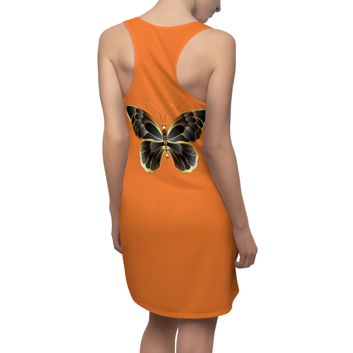 Crusta Schmetterling Racerback Kleid Sommerkleid