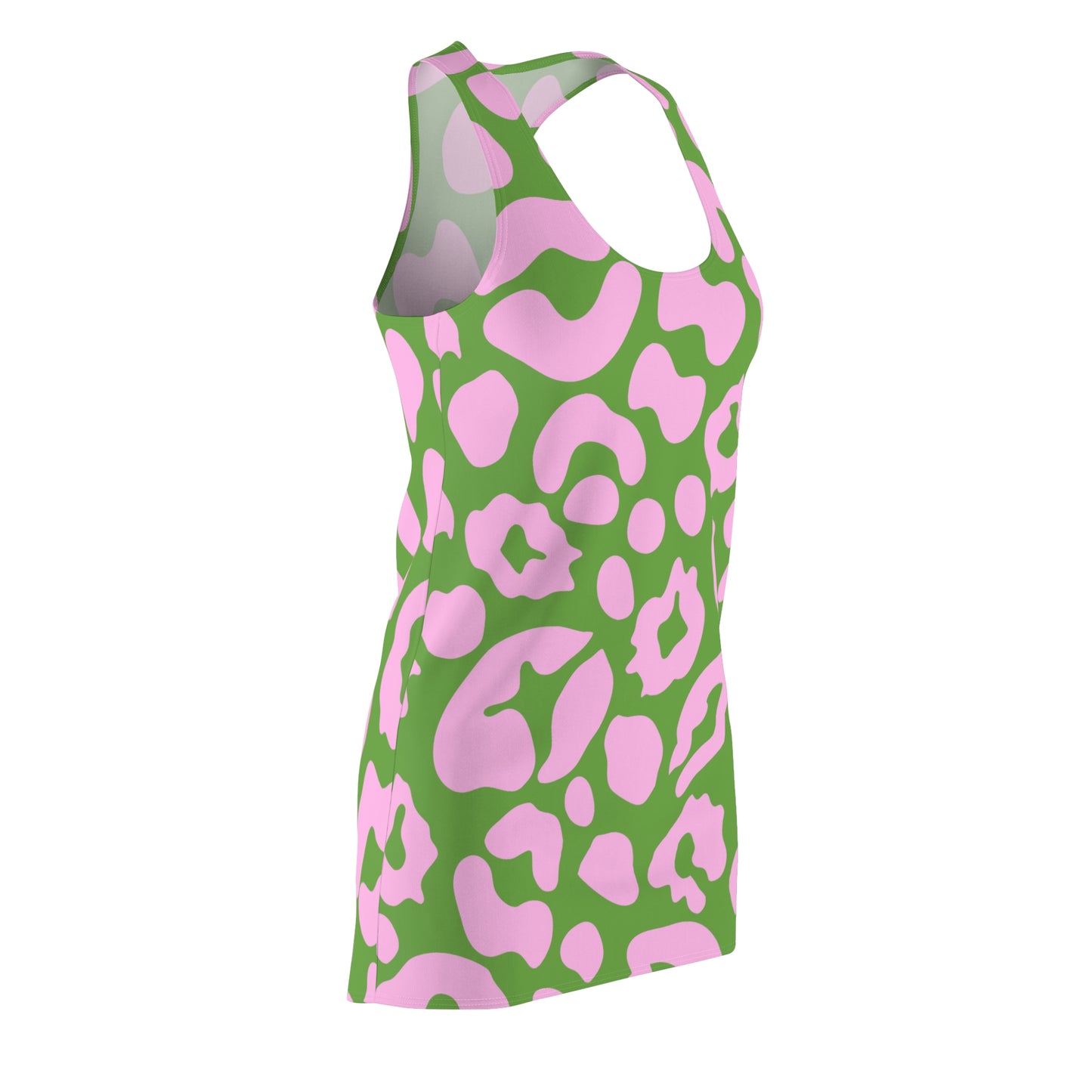 Pink Leopard Racerback Kleid – Trendiges Sommerkleid