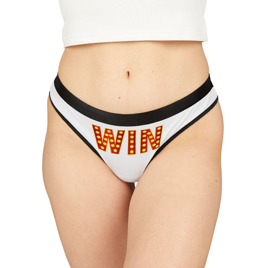 Damen Thong Unterwäsche Bequeme Atmungsaktive Slips Motiv Win