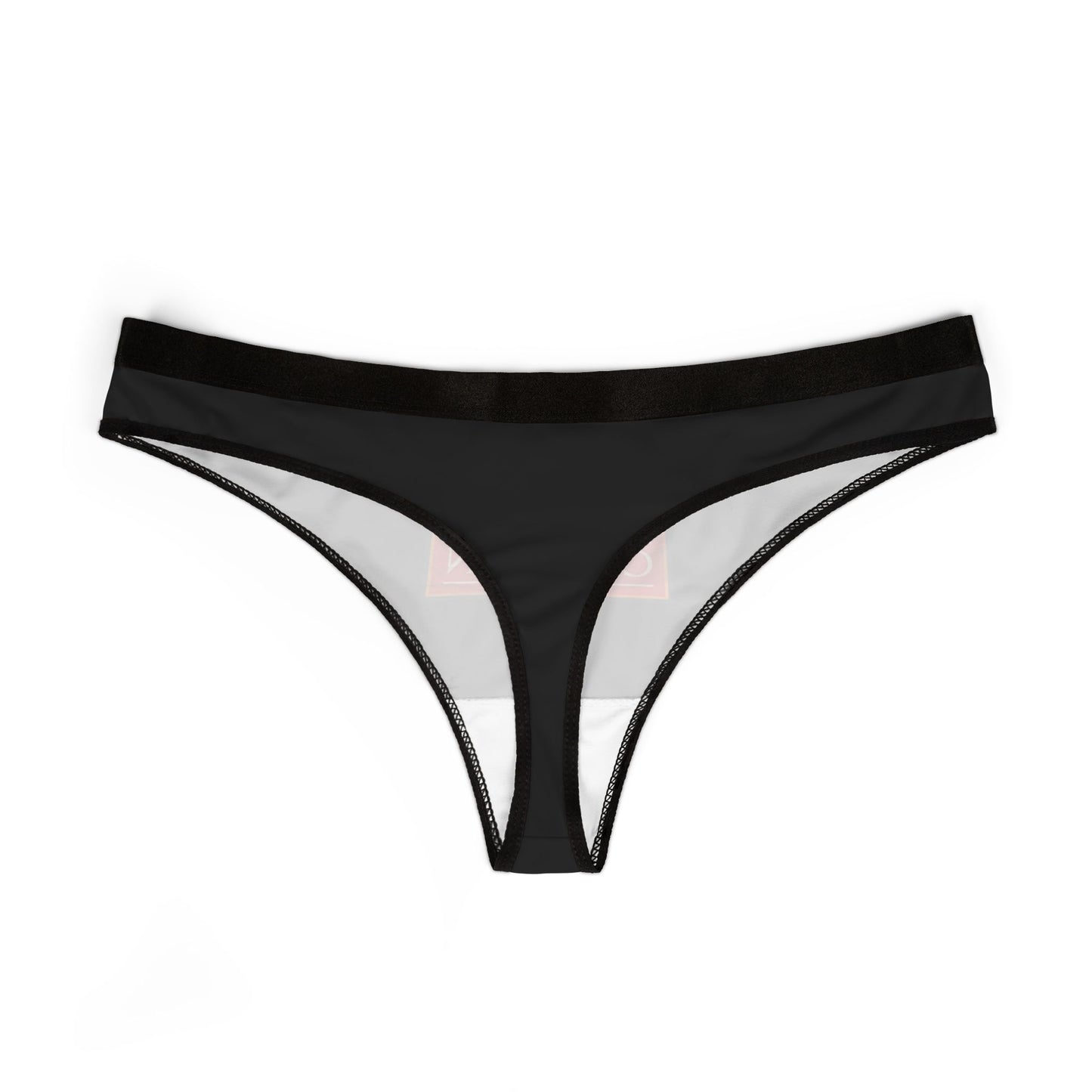 Schwarz Damen Thong Unterwäsche Bequeme Atmungsaktive Slips