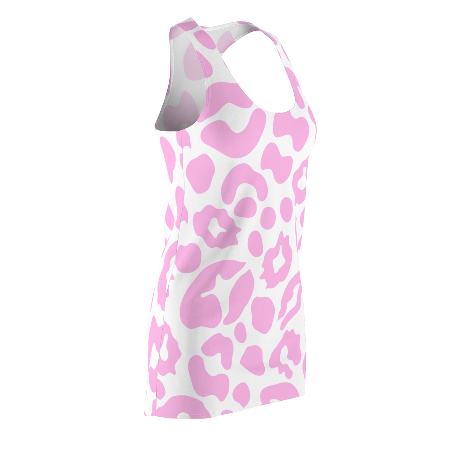 Pink Leopard Racerback Kleid – Trendiges Sommerkleid