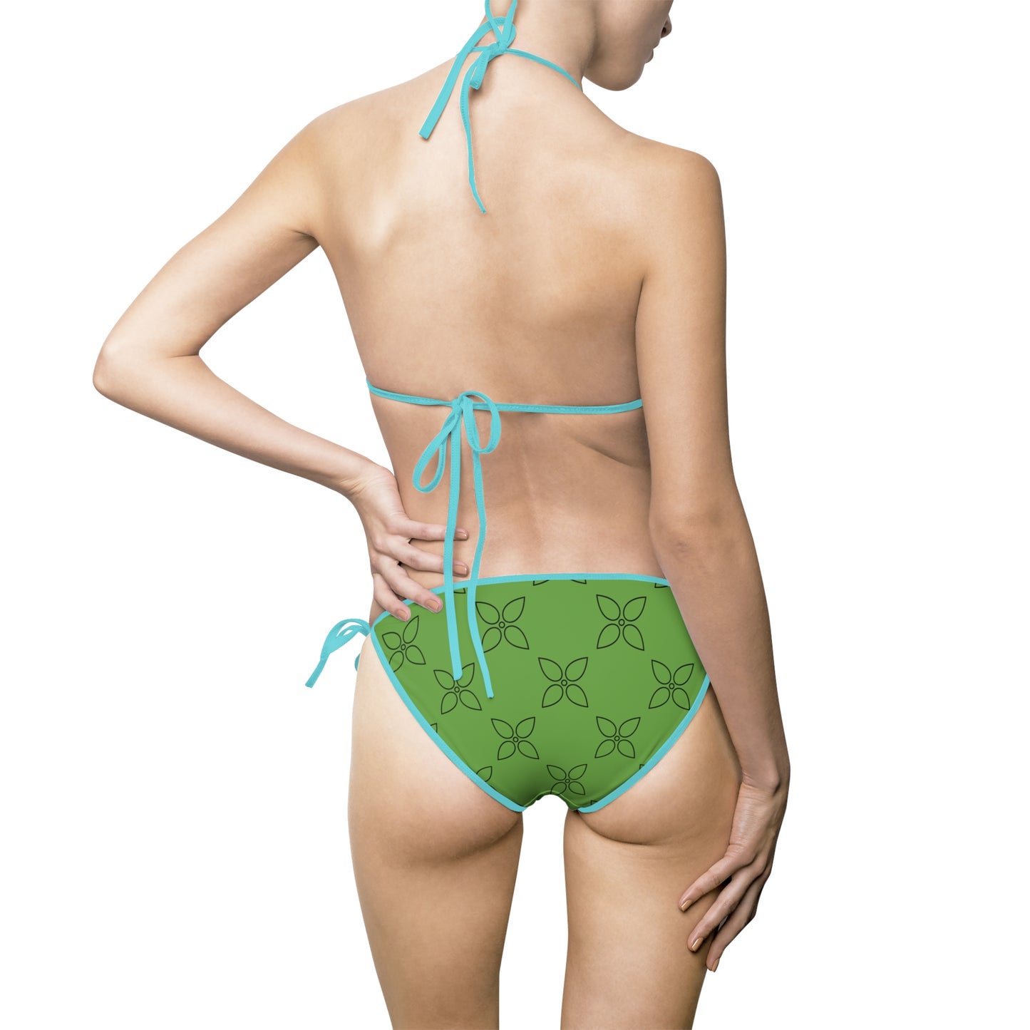 Chic Bikini Set – Elegant & Trendy Badeanzug grün