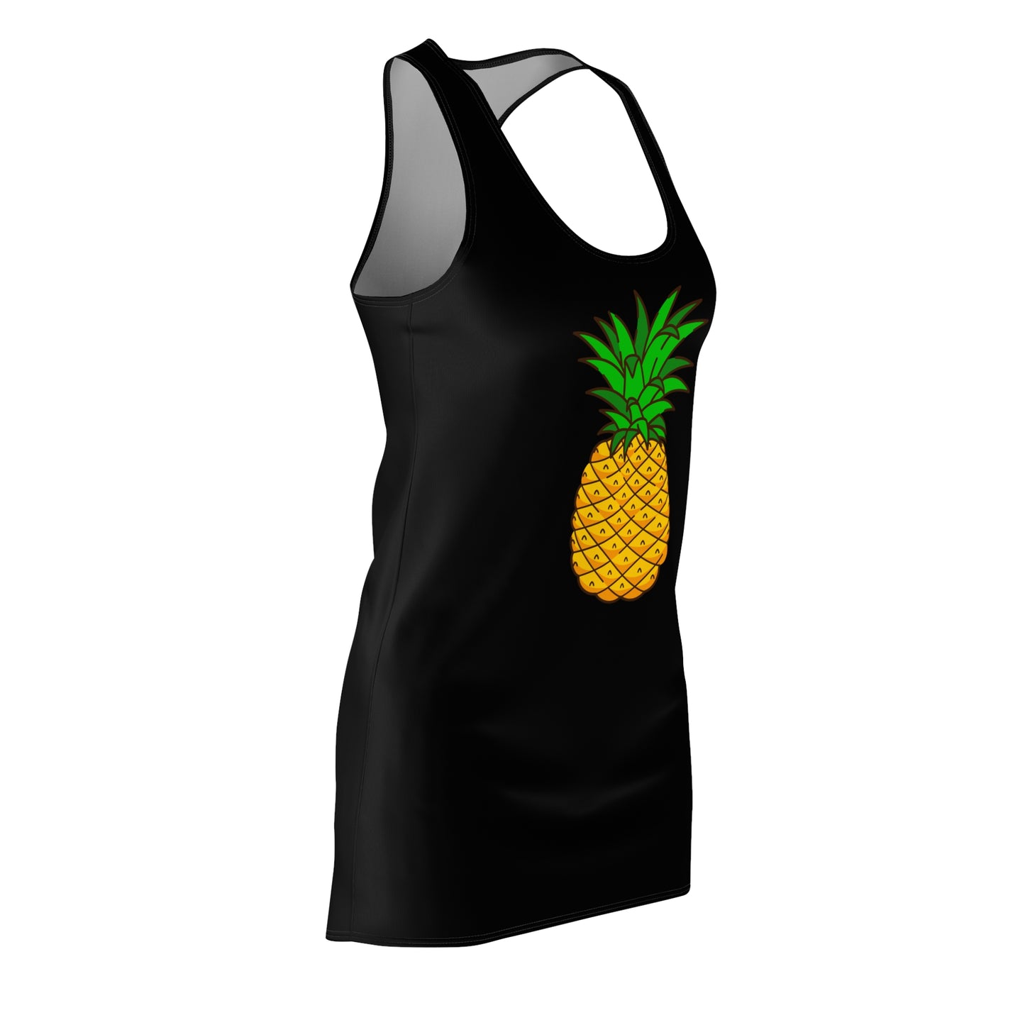 Ananas Racerback Kleid – Tropisches Sommerkleid