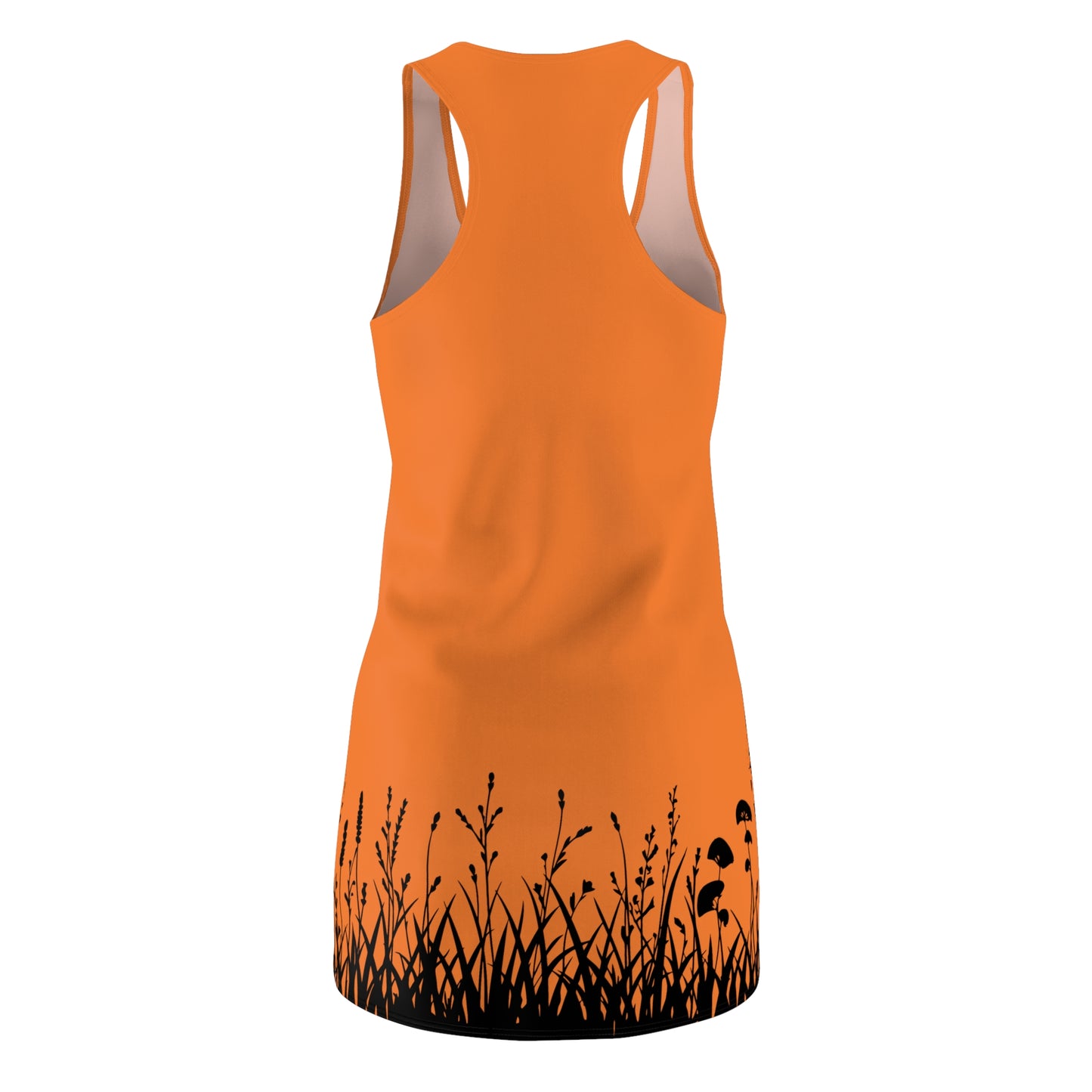 Crusta Floral Silhouette Racerback Kleid – Elegantes Sommerkleid