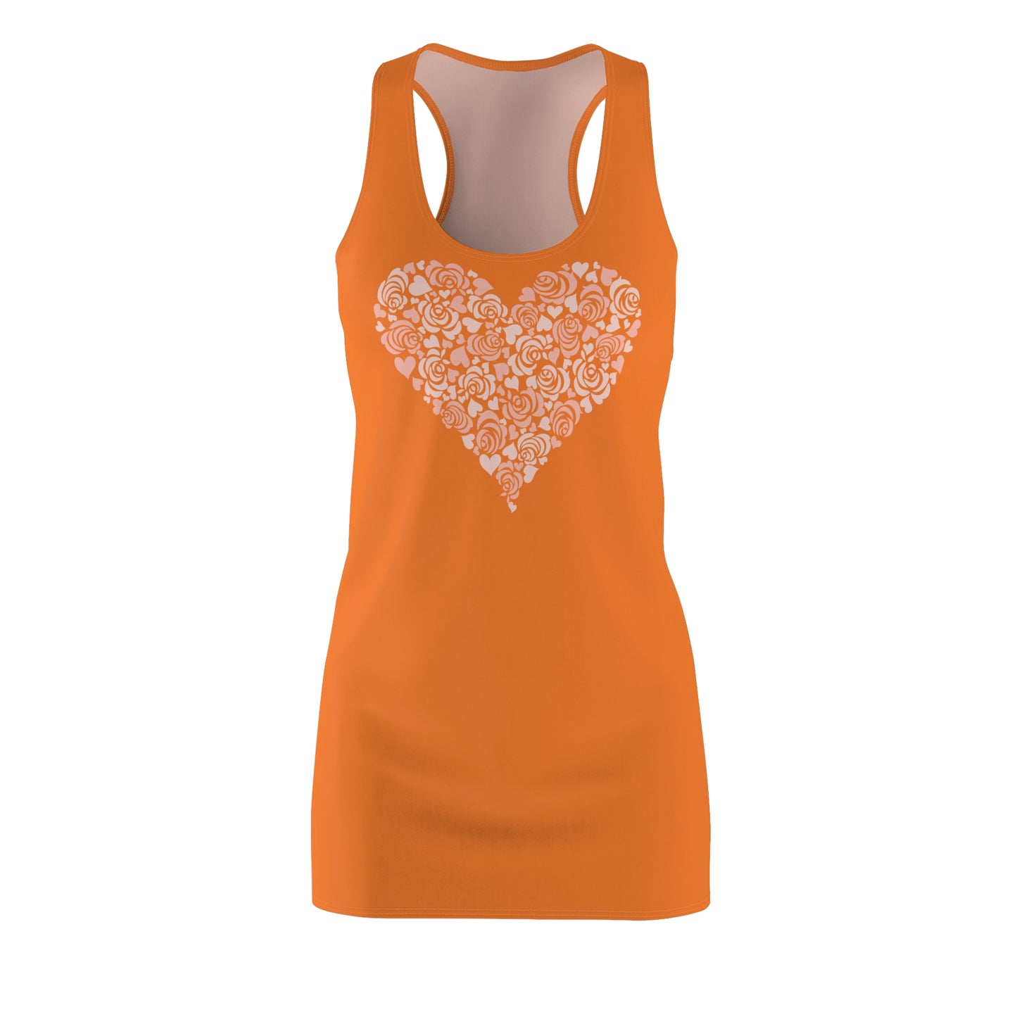 Crusta Floral Heart Kleid Racerback Romantisches Sommerkleid
