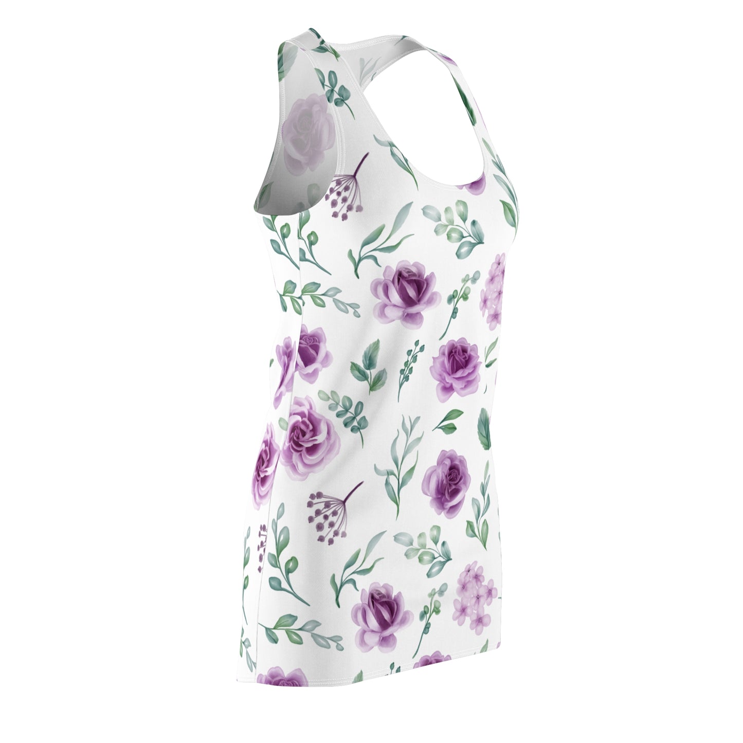 Floral Racerback Kleid – Blumenkleid Sommer Damen