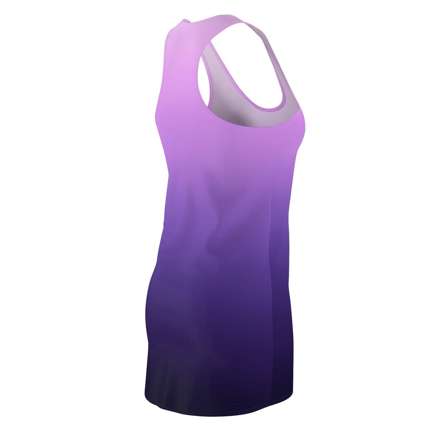 Lila Gradient Racerback Kleid – Elegantes Ombre Kleid