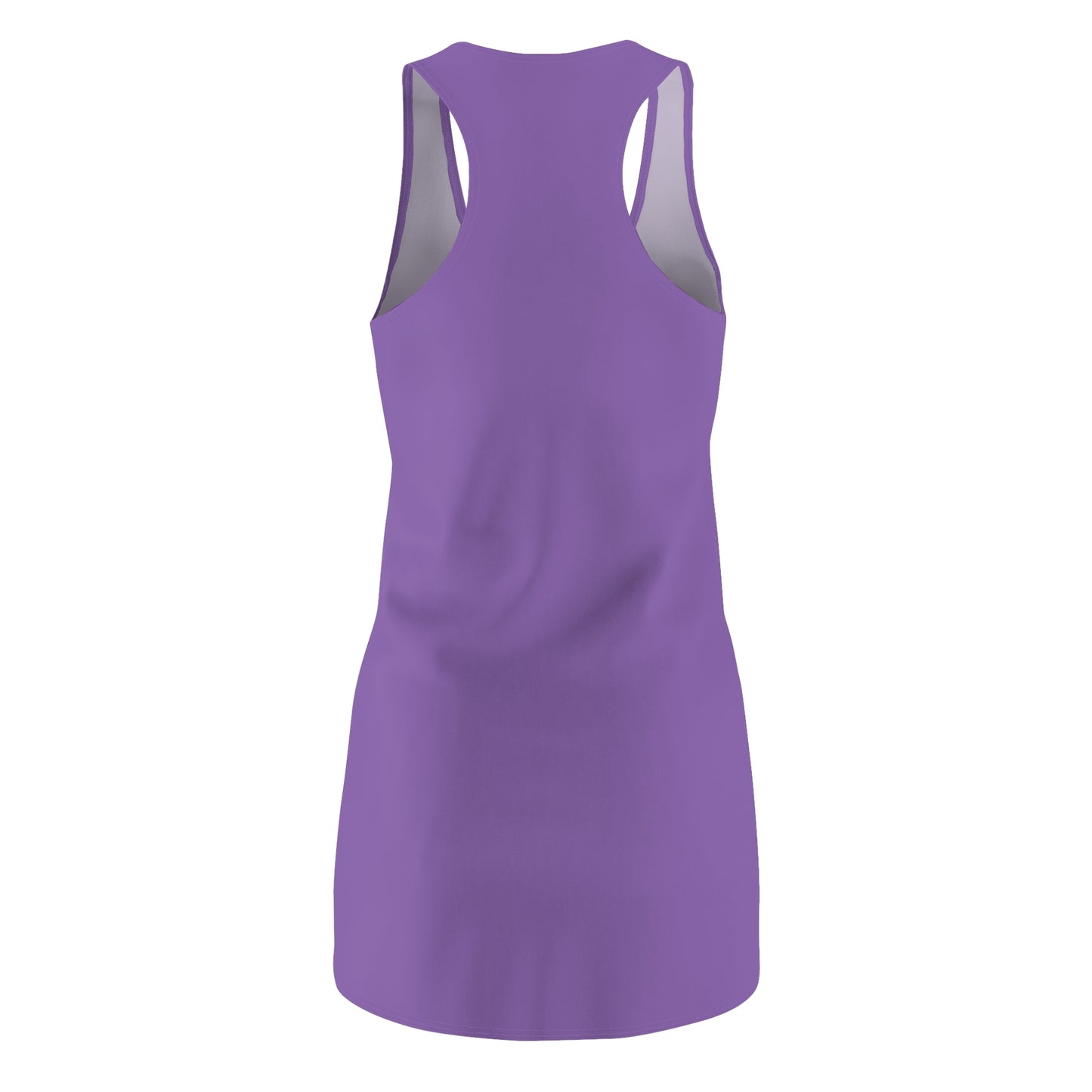 Racerback Damenkleid Sommer – „Amazing“ Statement, modern & lässig lila