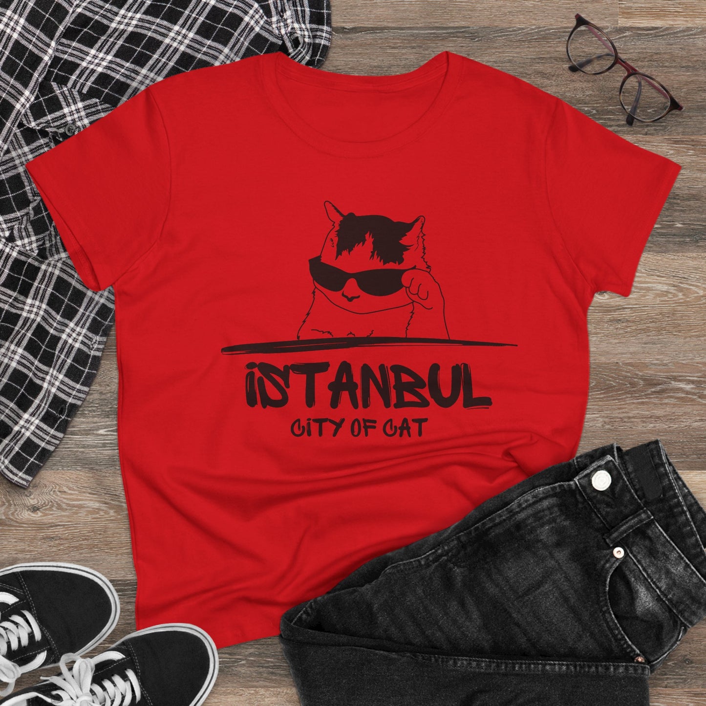 Istanbul Cat T-Shirt – City of Cats Grafik Shirt