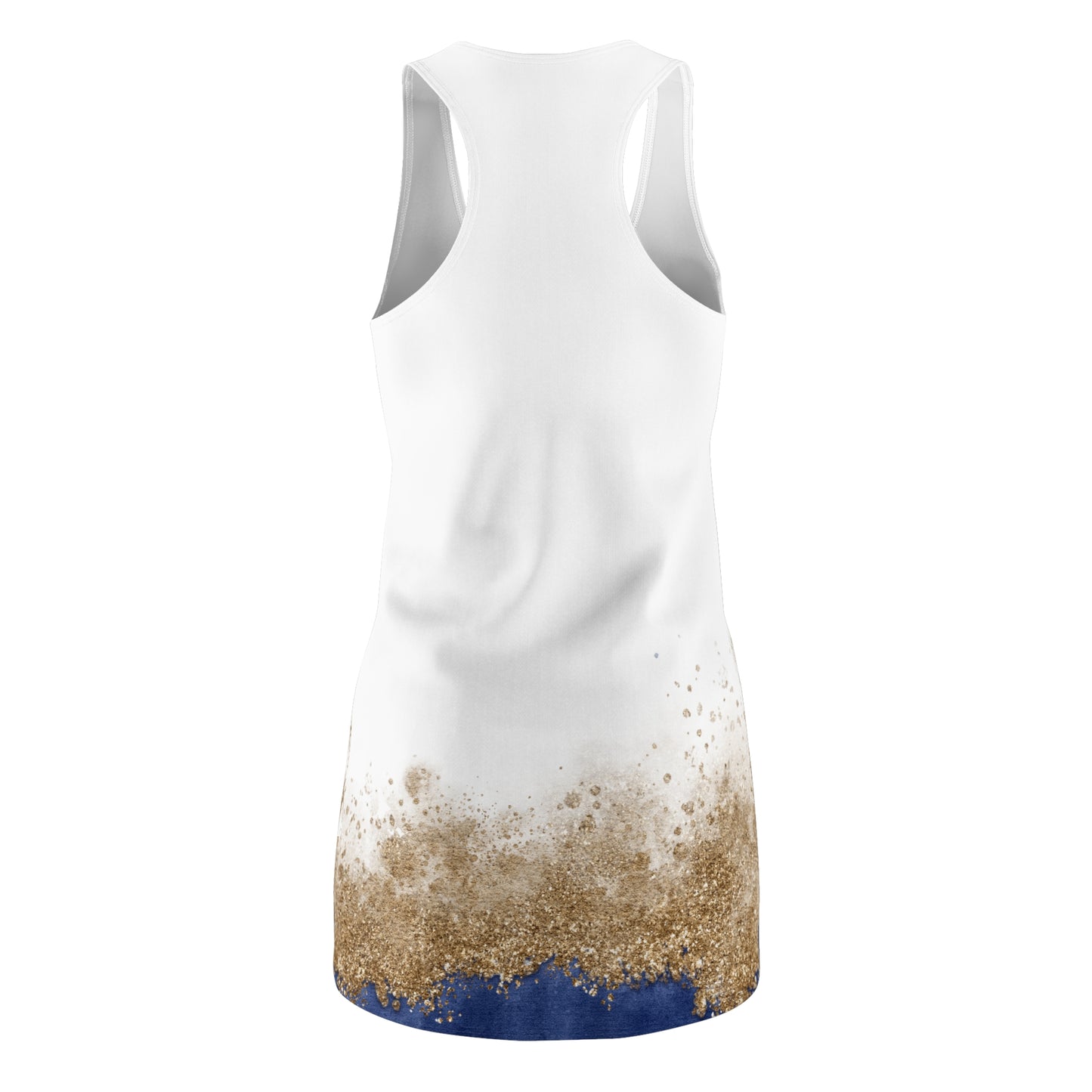 Golden Shore Racerback Kleid – Leichtes Urlaubskleid