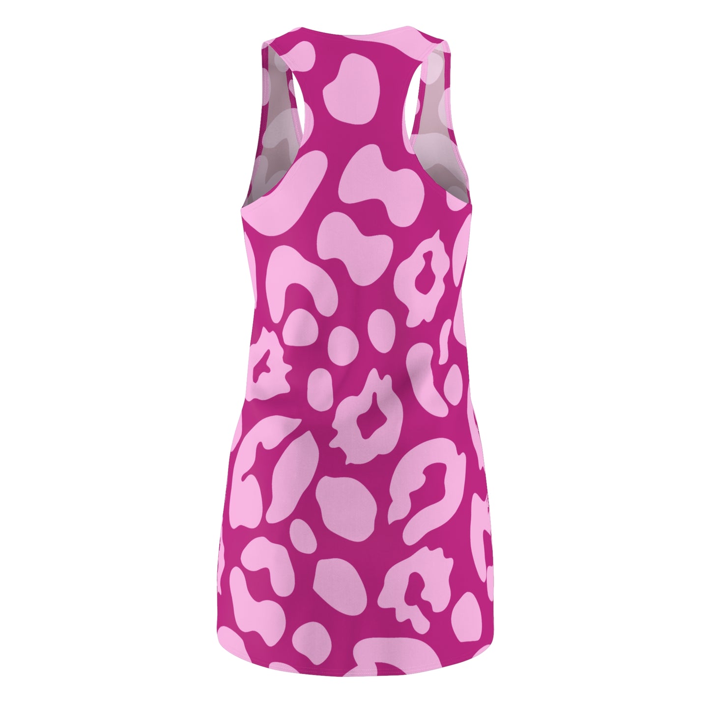 Pink Leopard Racerback Kleid – Trendiges Sommerkleid