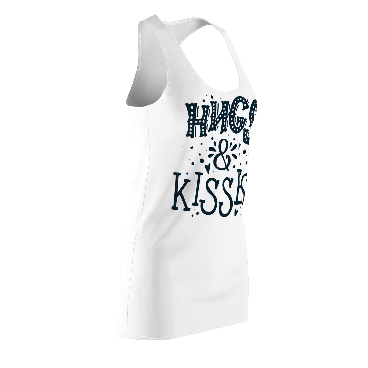Hugs & Kisses Racerback Kleid – Süßes Sommerkleid