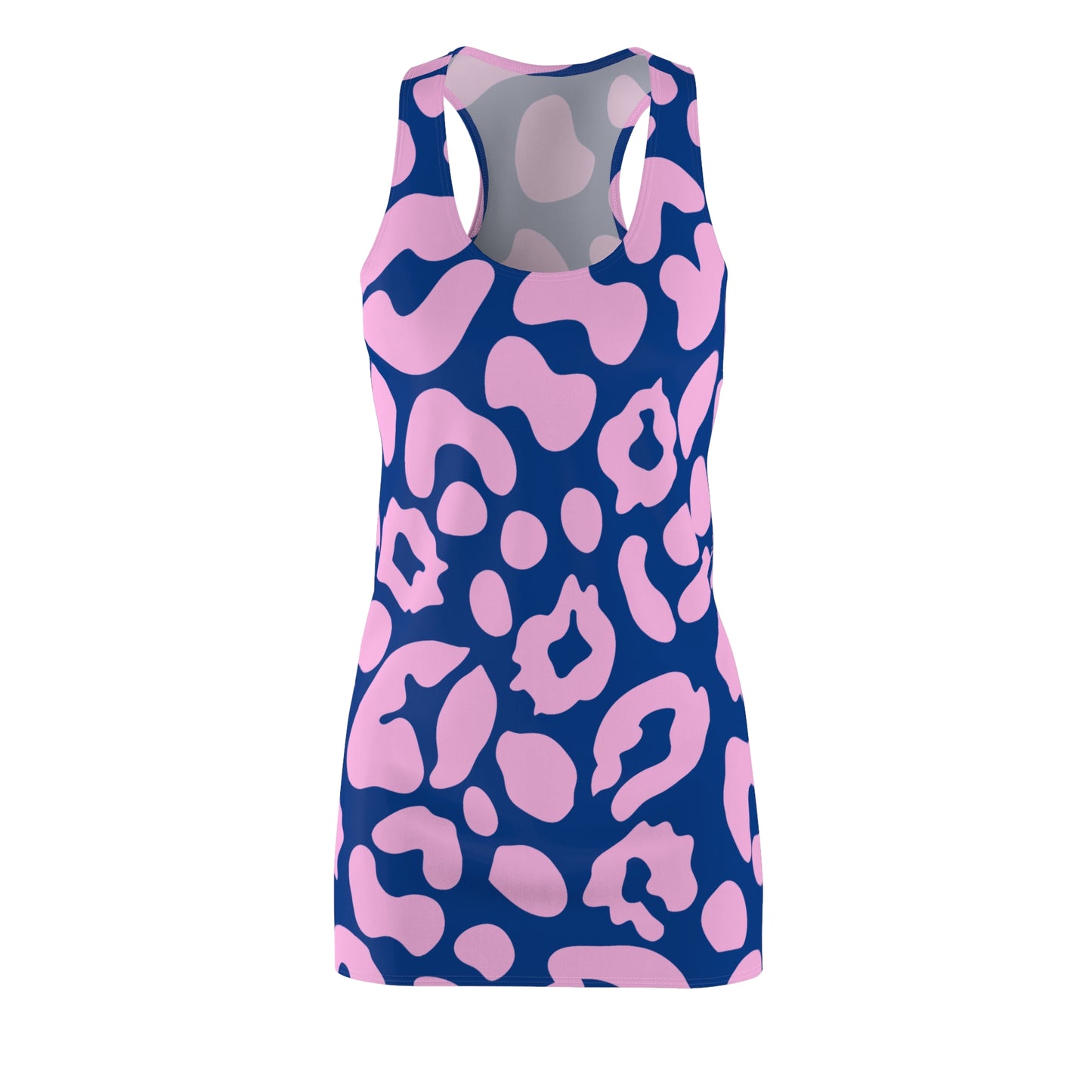Pink Leopard Racerback Kleid – Trendiges Sommerkleid