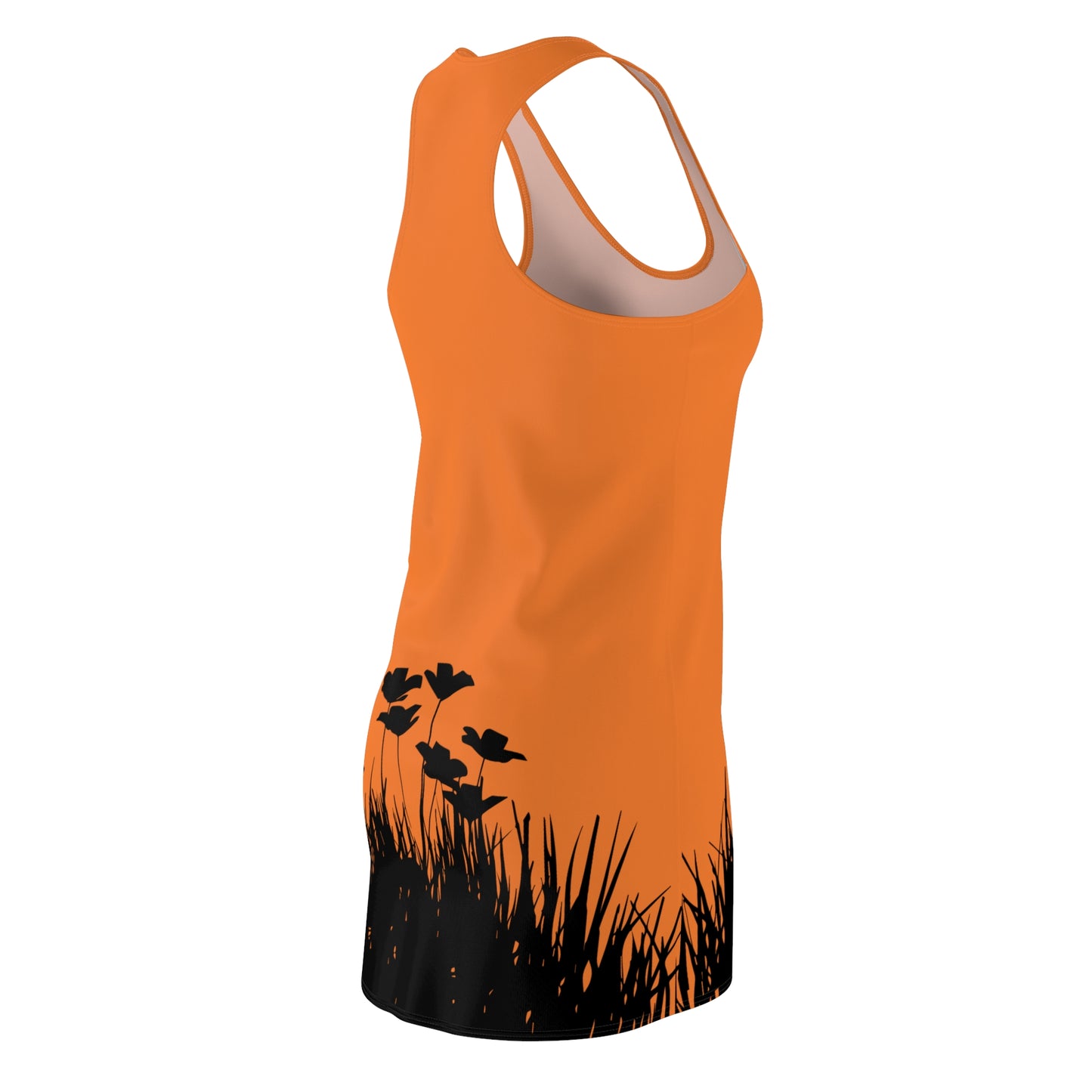 Crusta Racerback Damenkleid – Botanisches Sommerkleid, Freizeitkleid