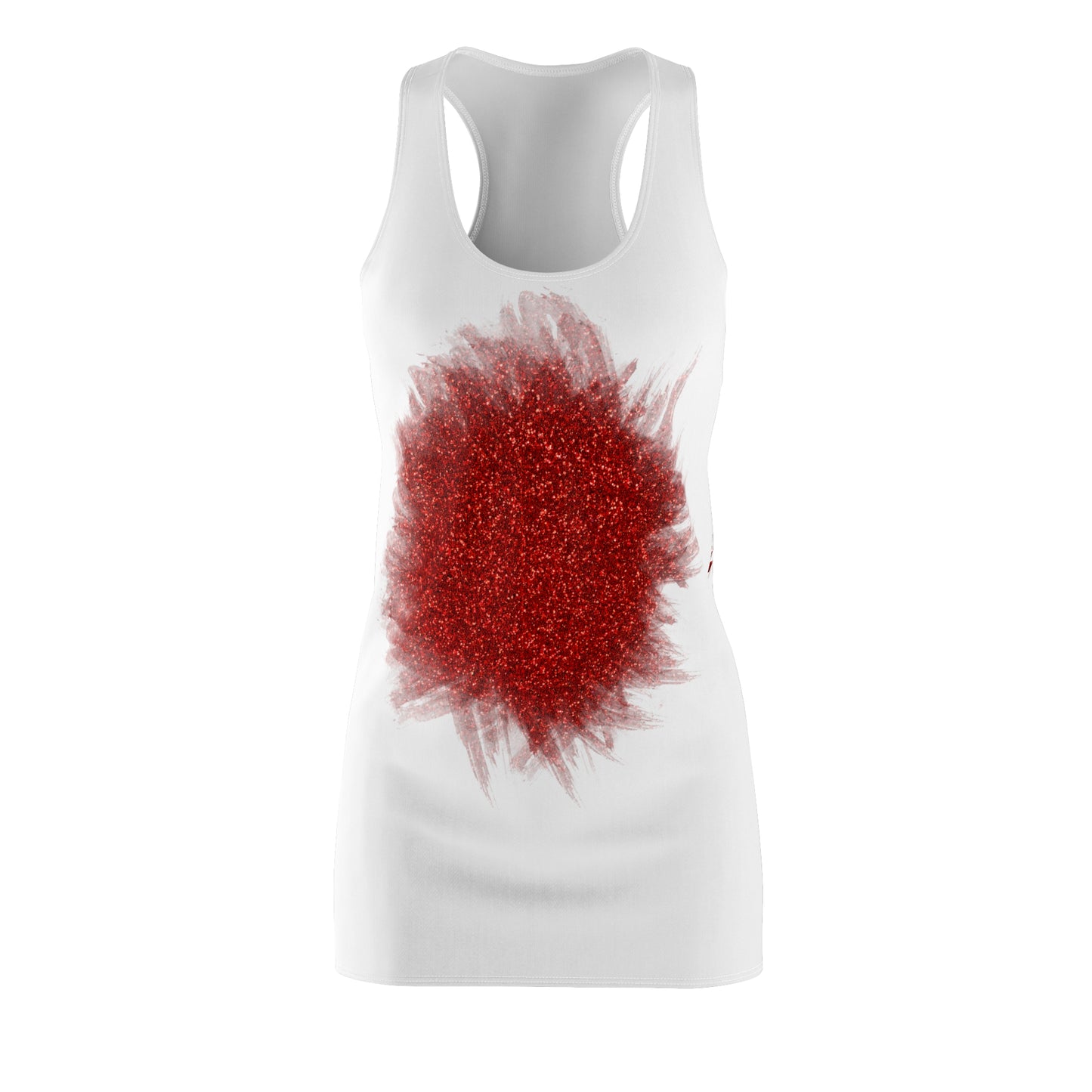 Rot Sparkle Racerback Kleid – Stylishes Partykleid