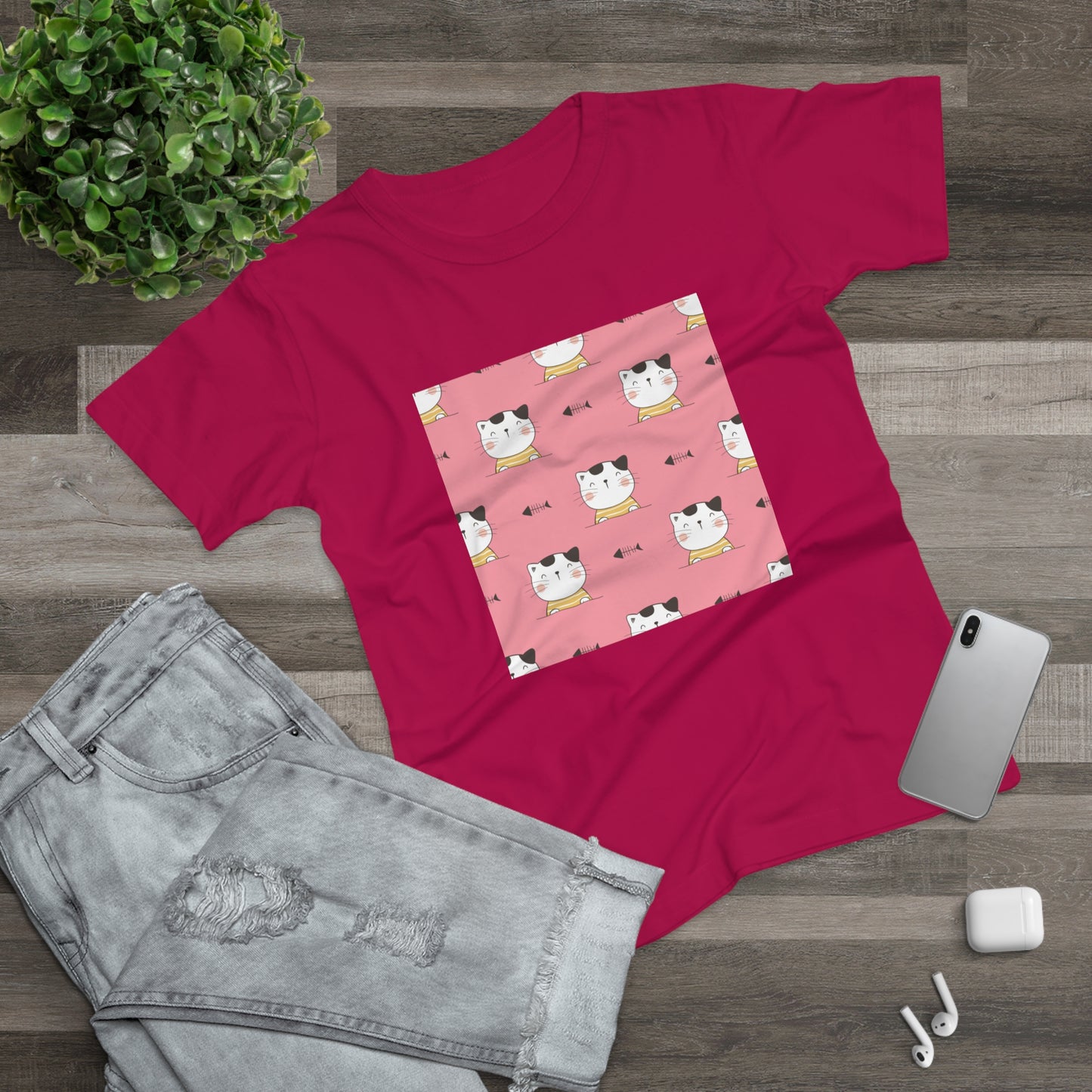 Katzen T-Shirt – Süßes Cat Lover Geschenk