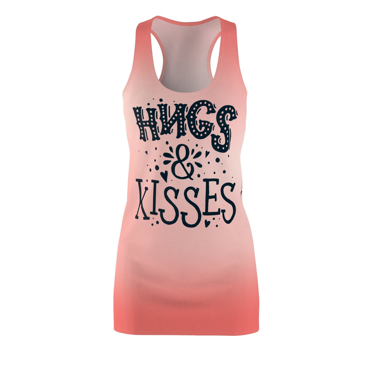 Hugs & Kisses Racerback Kleid – Süßes Sommerkleid