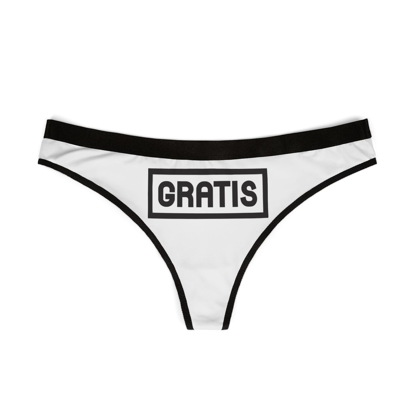 Damen Thong Unterwäsche Bequeme Atmungsaktive Slips Gratis Print