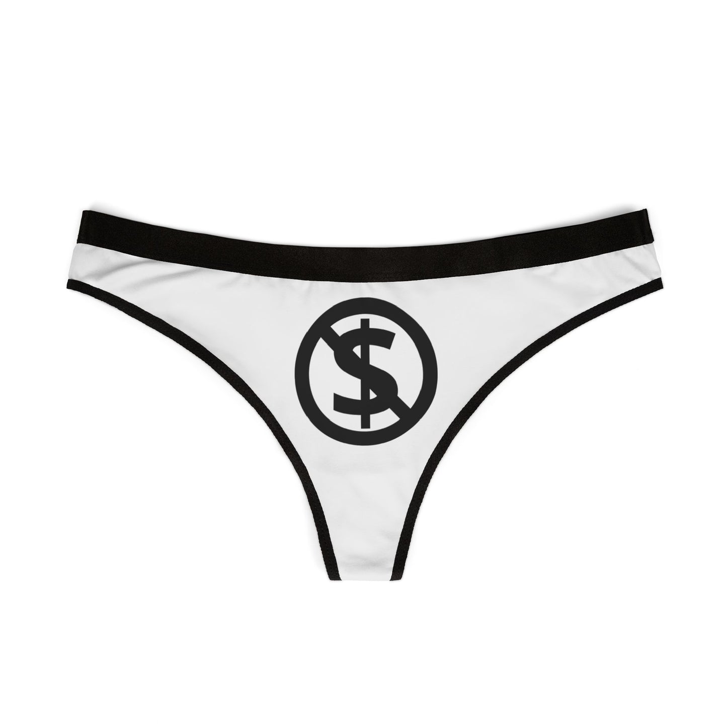 Damen Thong Unterwäsche Bequeme Atmungsaktive Slips No Dollar Print