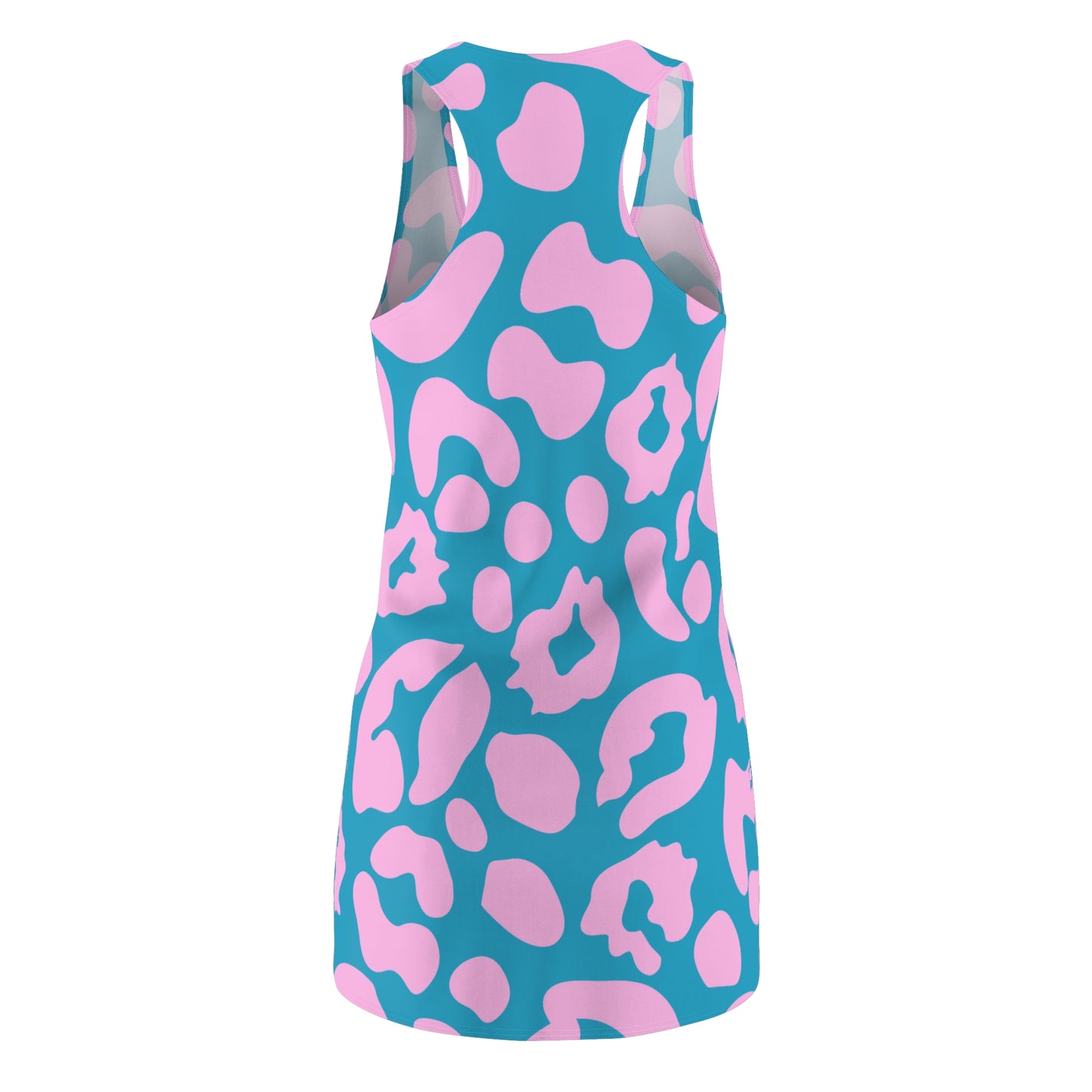 Pink Leopard Racerback Kleid – Trendiges Sommerkleid