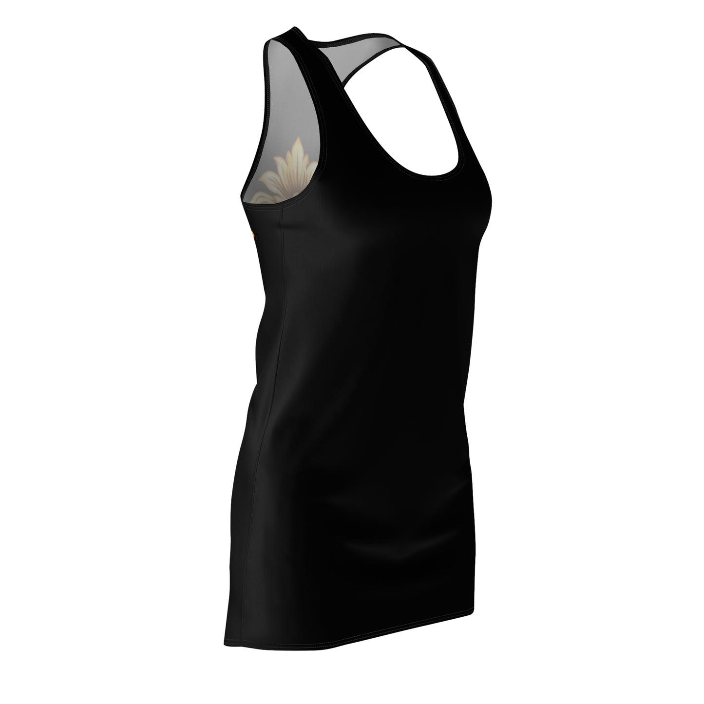 Elegant Baroque Racerback | Gold Ornament Racerback Kleid