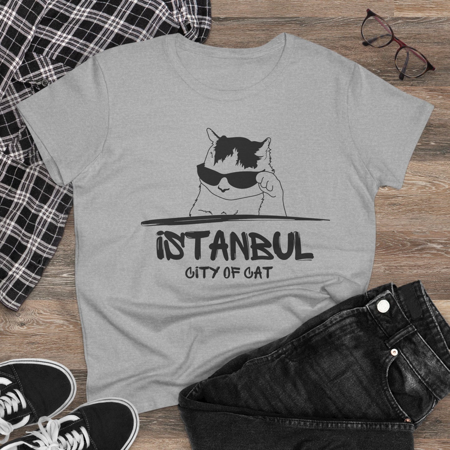 Istanbul Cat T-Shirt – City of Cats Grafik Shirt