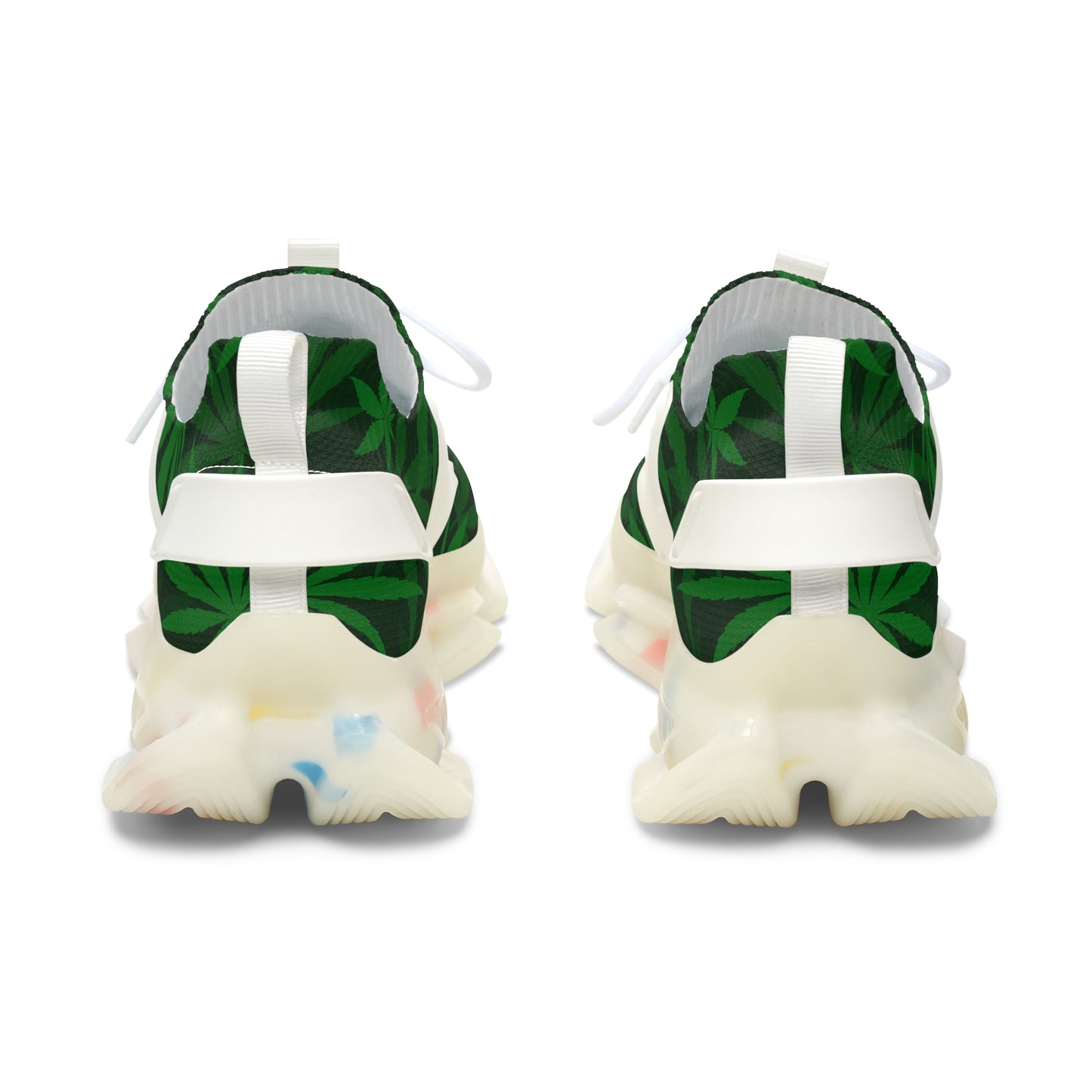 MauserDesign Damen Sneaker gras Mesh Atmungsaktiv Bequeme Turnschuh