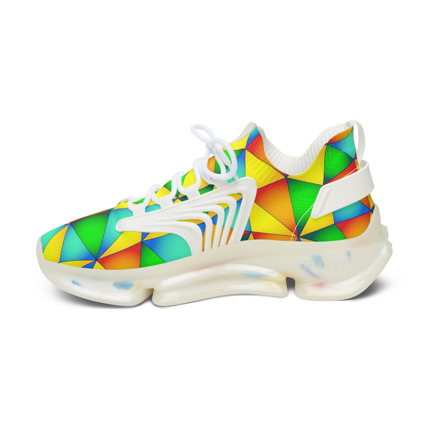 Bunte Damen Sneaker Atmungsaktiv Bequeme Schuhe