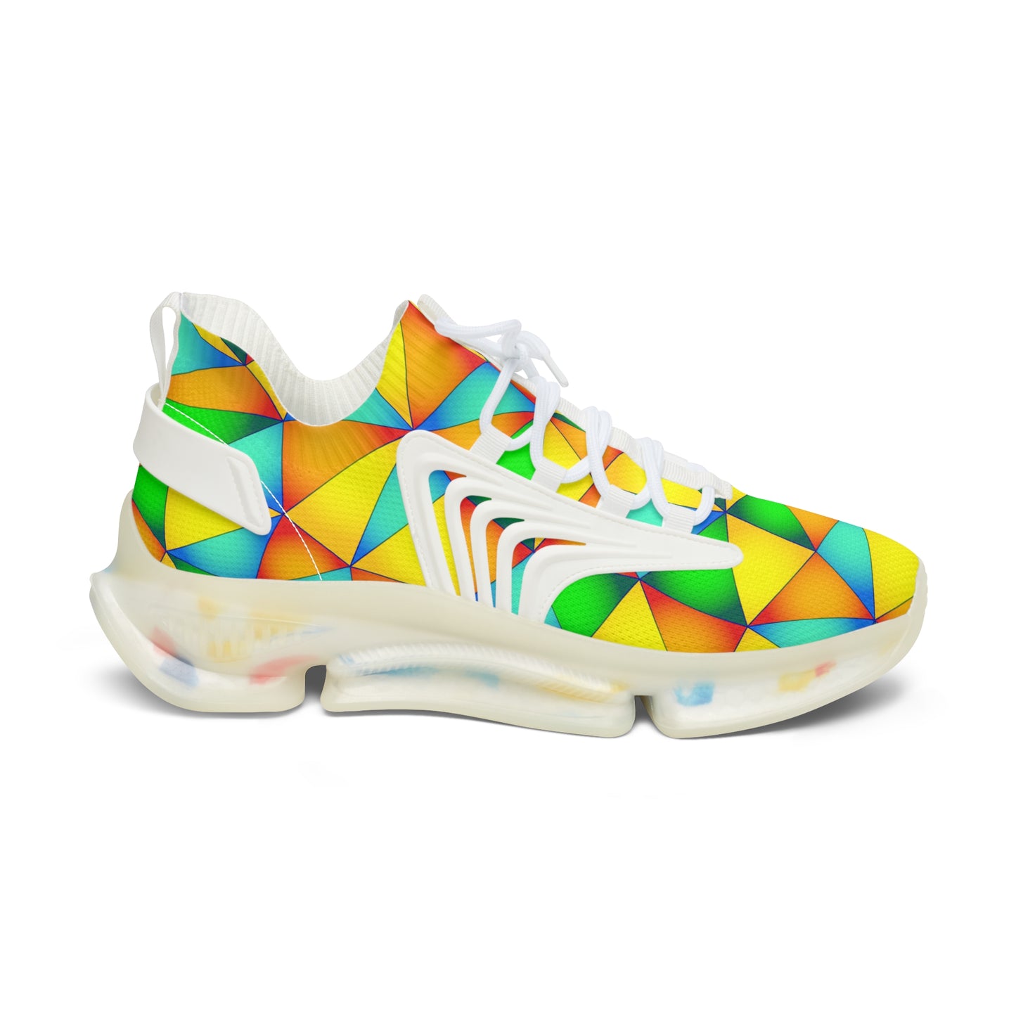 Bunte Damen Sneaker Atmungsaktiv Bequeme Schuhe