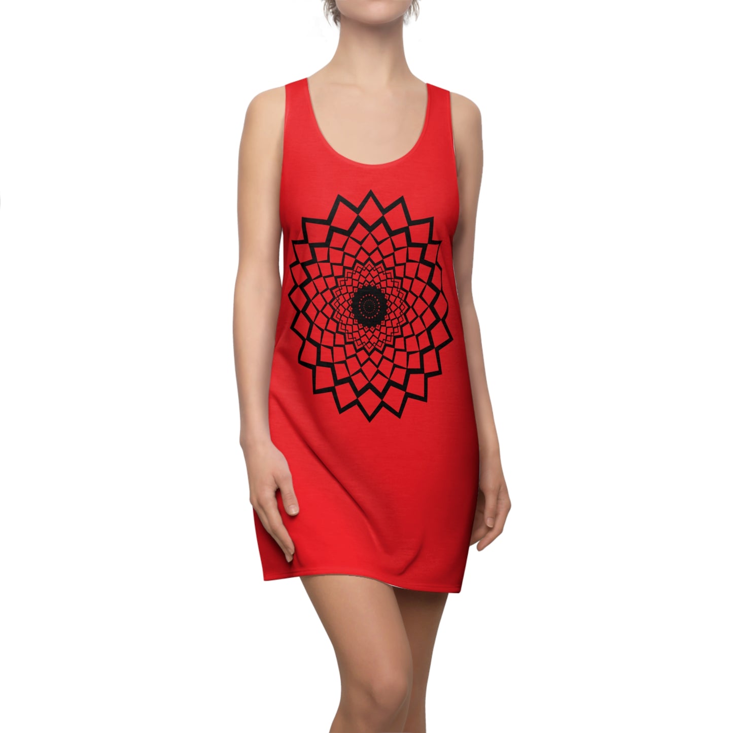 Mandala Racerback Kleid – Boho Sommerkleid