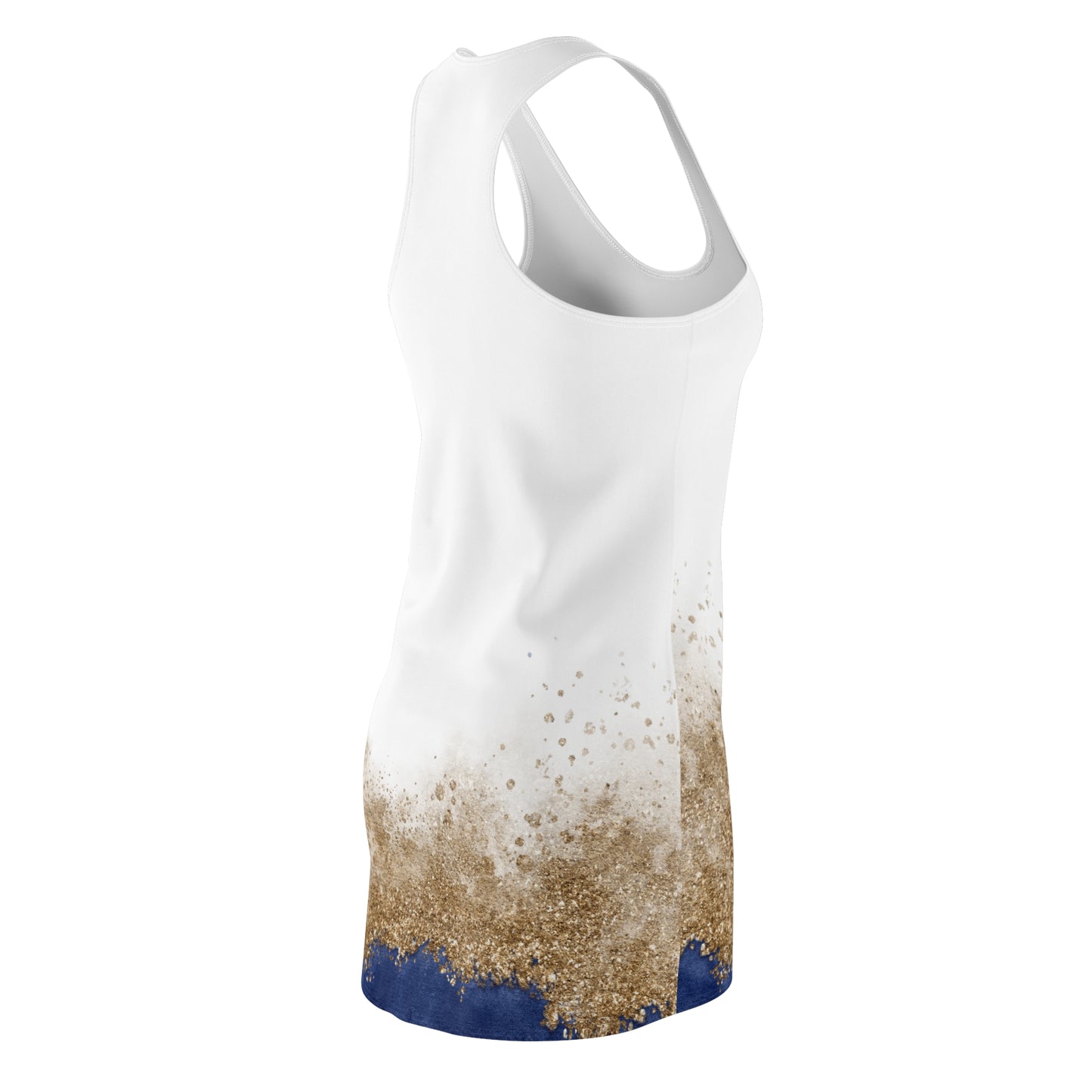 Golden Shore Racerback Kleid – Leichtes Urlaubskleid