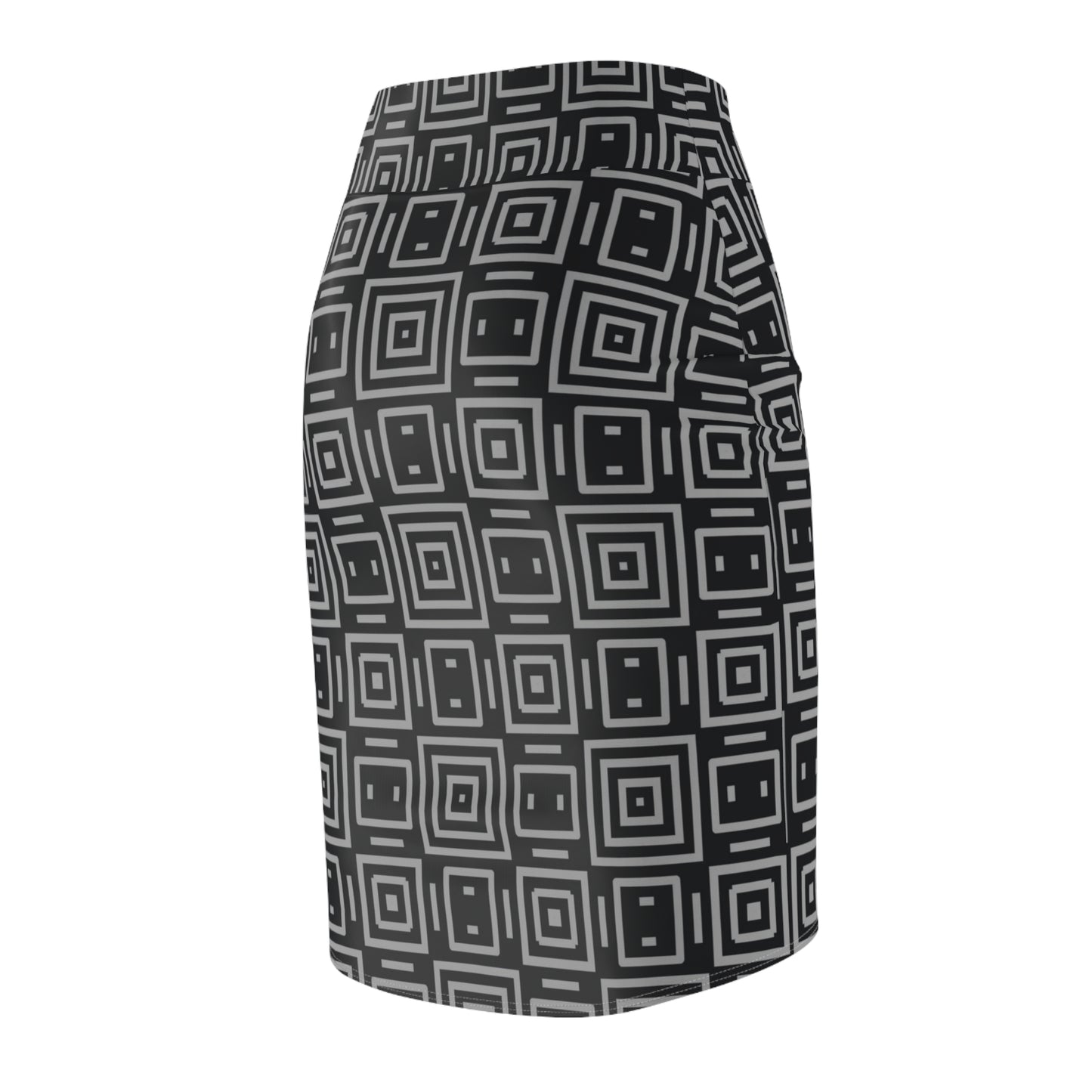 Elegant Geometric Pencil Skirt – Stilvoller Bleistiftrock für Damen, Modernes Muster, Perfekt für Business & Freizeit Chic Geometric Pencil Skirt for Women, Perfect for Work or Casual Outfits, Stylish Everyday Wear, Office Attire, Fashionable Gift