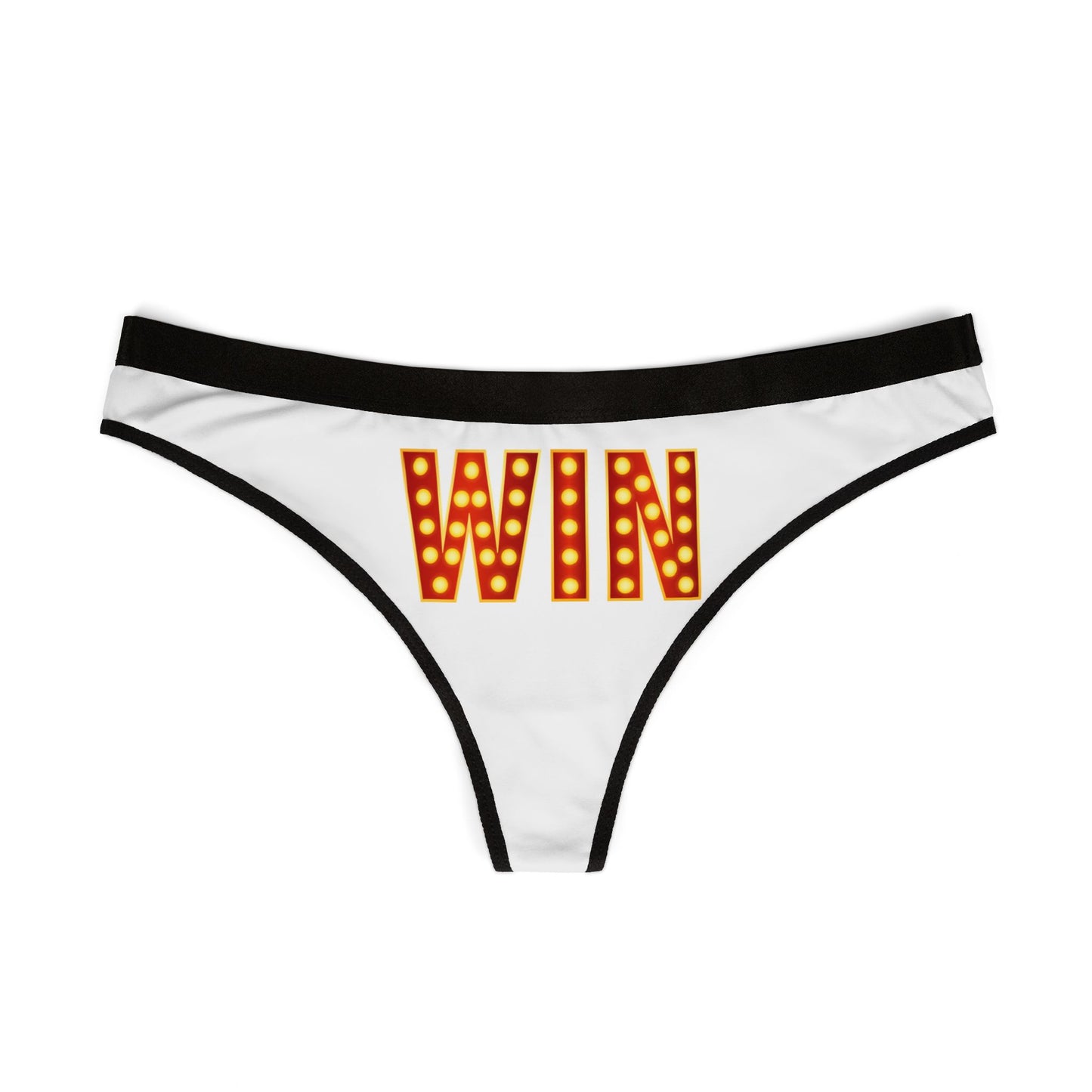 Damen Thong Unterwäsche Bequeme Atmungsaktive Slips Motiv Win