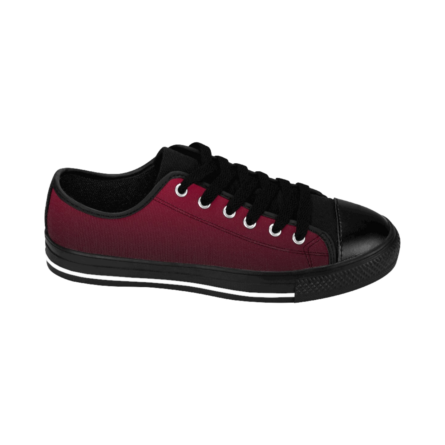 Damen Sneaker Bordeaux Canvas Freizeit Schuhe Streetwear Low