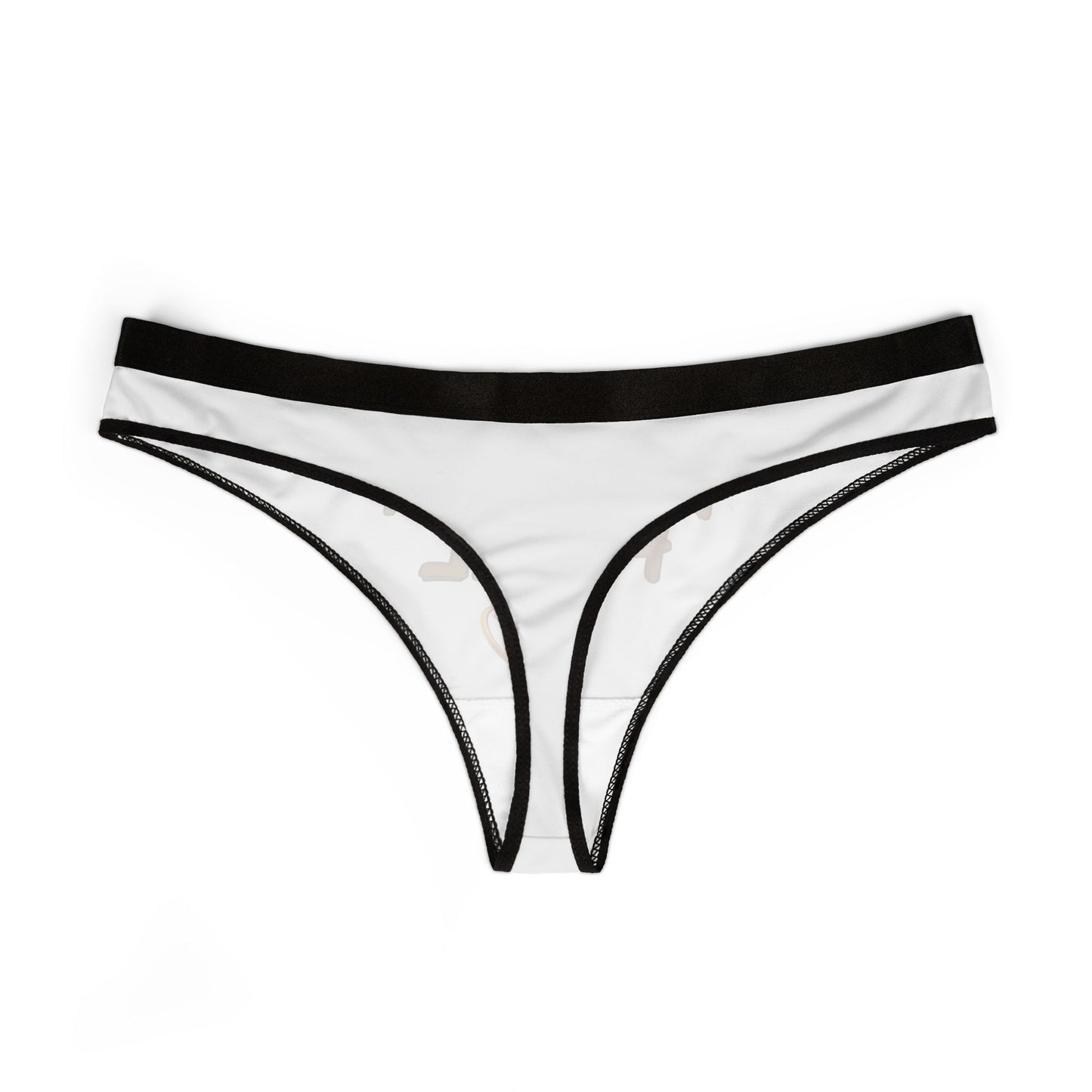 Damen Thong Unterwaesche Bequeme Atmungsaktive Slips mit Pokal