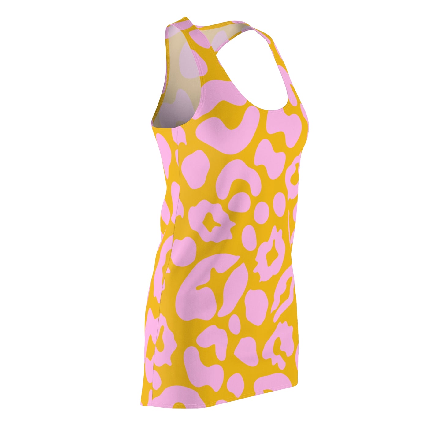Pink Leopard Racerback Kleid – Trendiges Sommerkleid