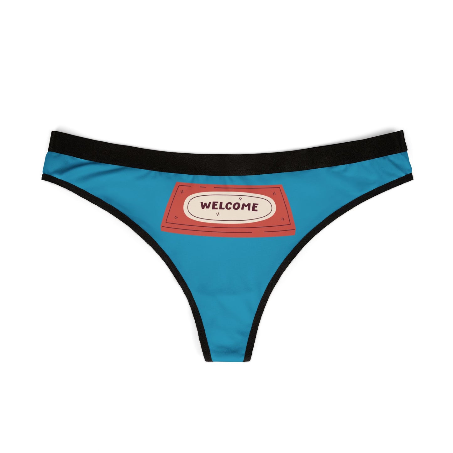 Damen Thong Unterwäsche Welcome Bequeme Slips MauserDesign