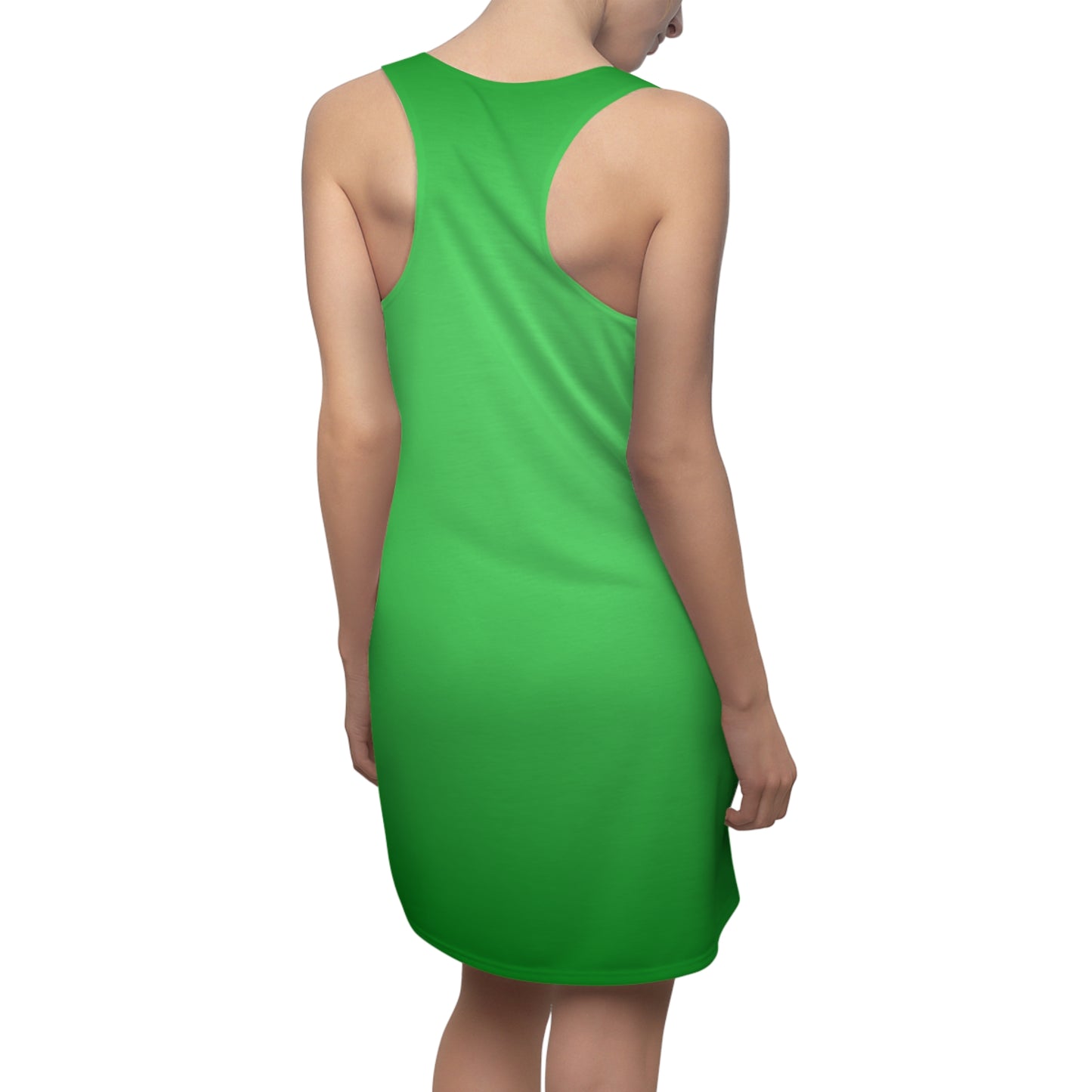 Racerback Kleid mit Farbverlauf & Katzenmotiv „Sleepy Silly Sweet“